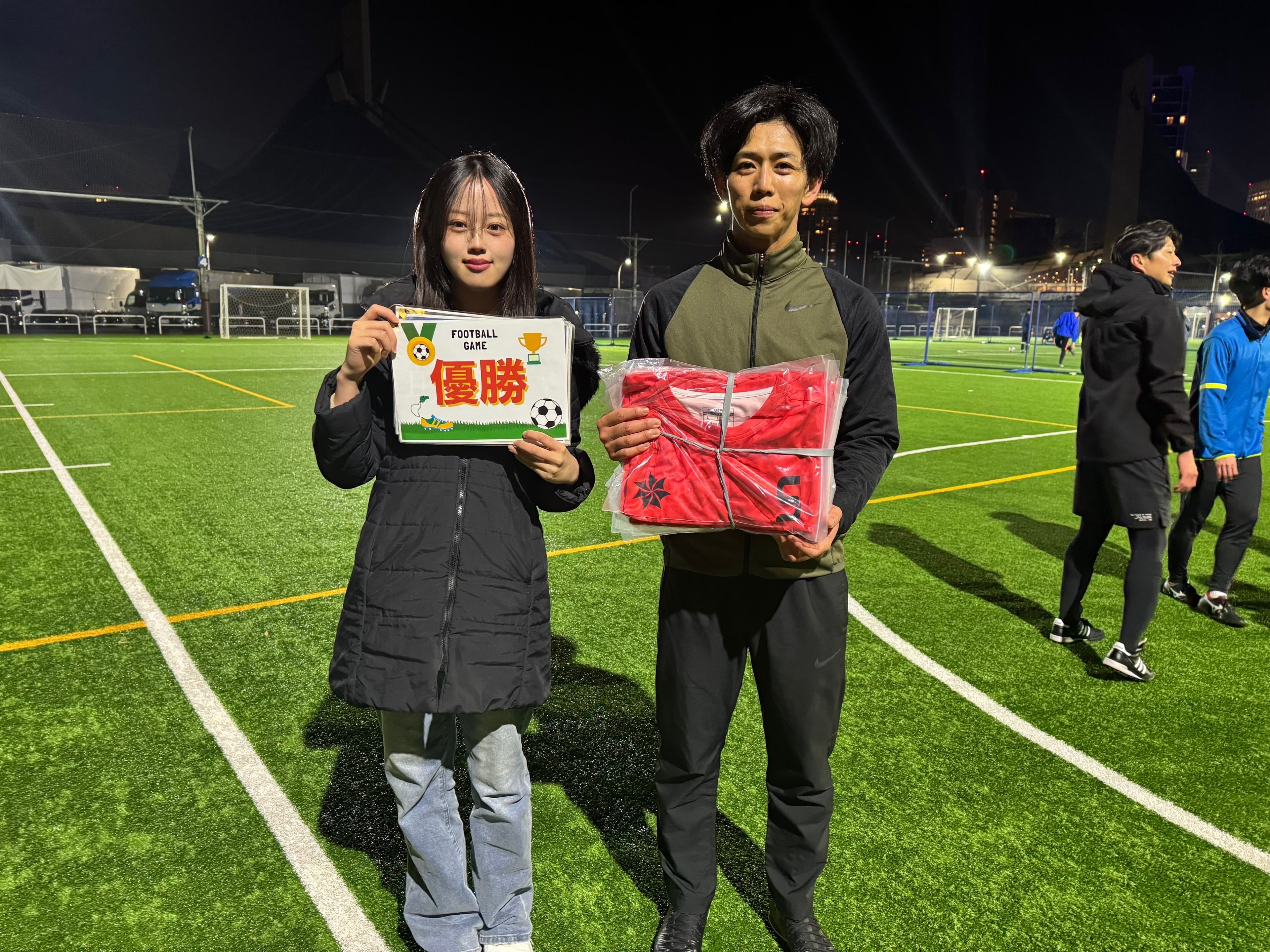 2025年12月7日 原宿 国立代々木競技場 フットサルコート フットサル 大会風景