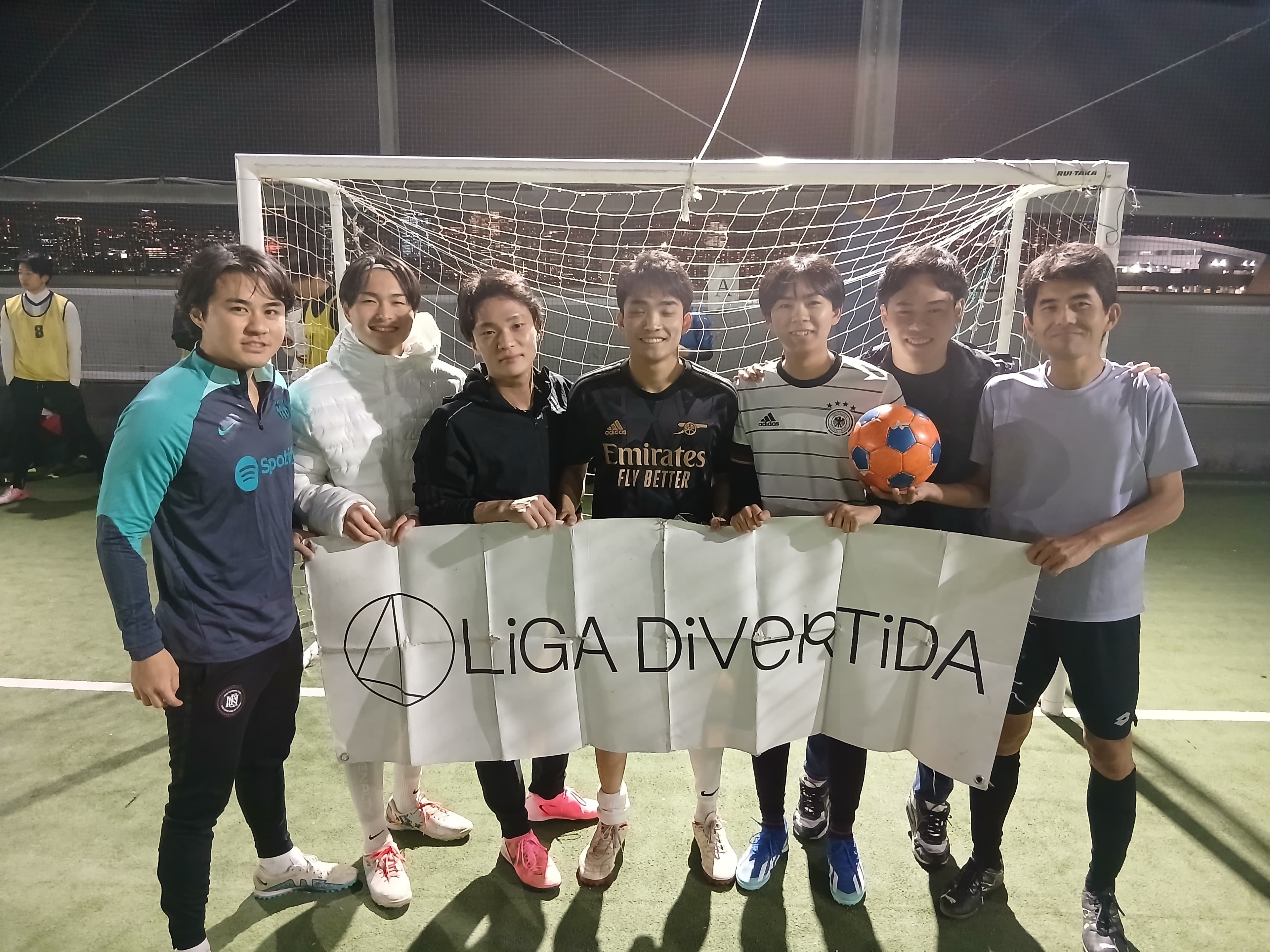 FCトーカイ - 2025年12月10日 有明 BUDDYスポーツアリーナ 屋上人工芝コート フットサル