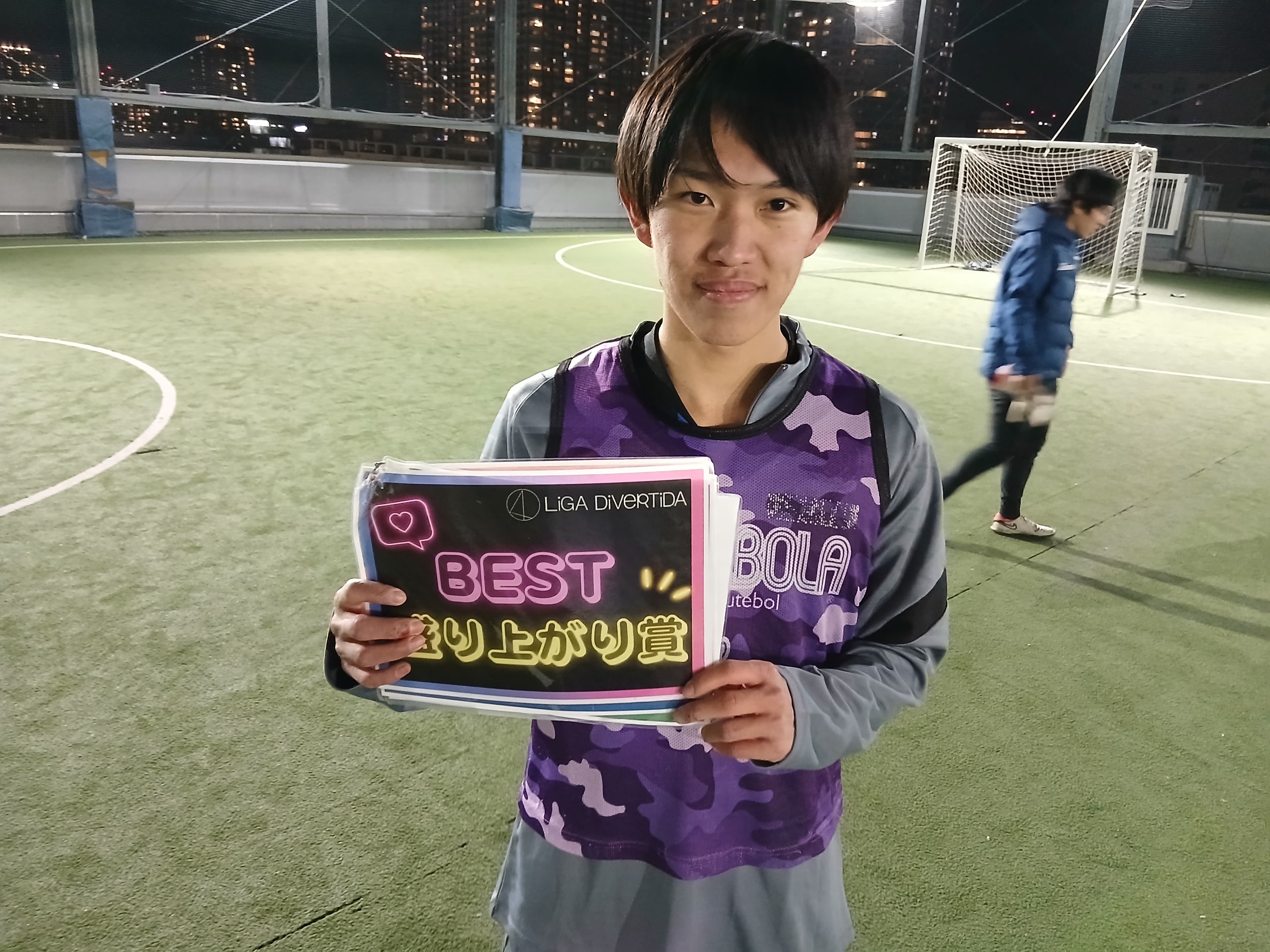 2025年12月12日 有明 BUDDYスポーツアリーナ 屋上人工芝コート フットサル 大会風景