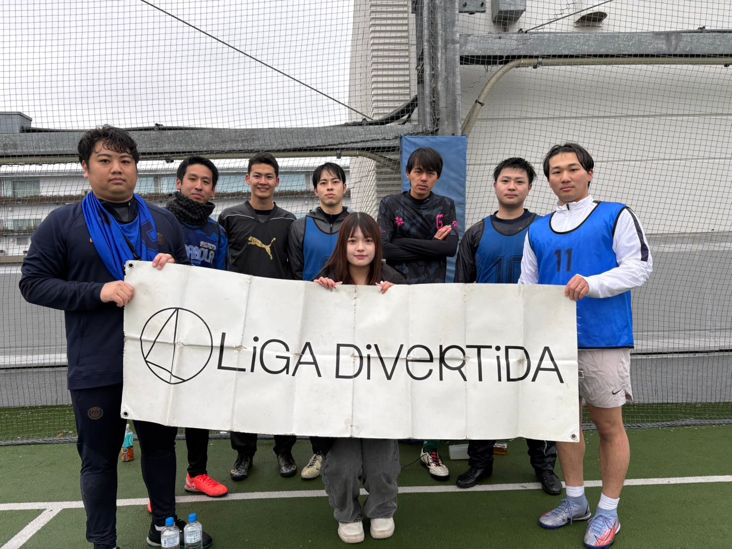 モモバナナ - 2025年12月14日 有明 BUDDYスポーツアリーナ 屋上人工芝コート フットサル