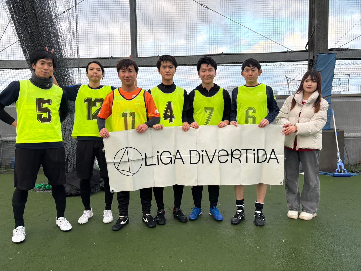 FC尾島 - 2025年12月14日 有明 BUDDYスポーツアリーナ 屋上人工芝コート