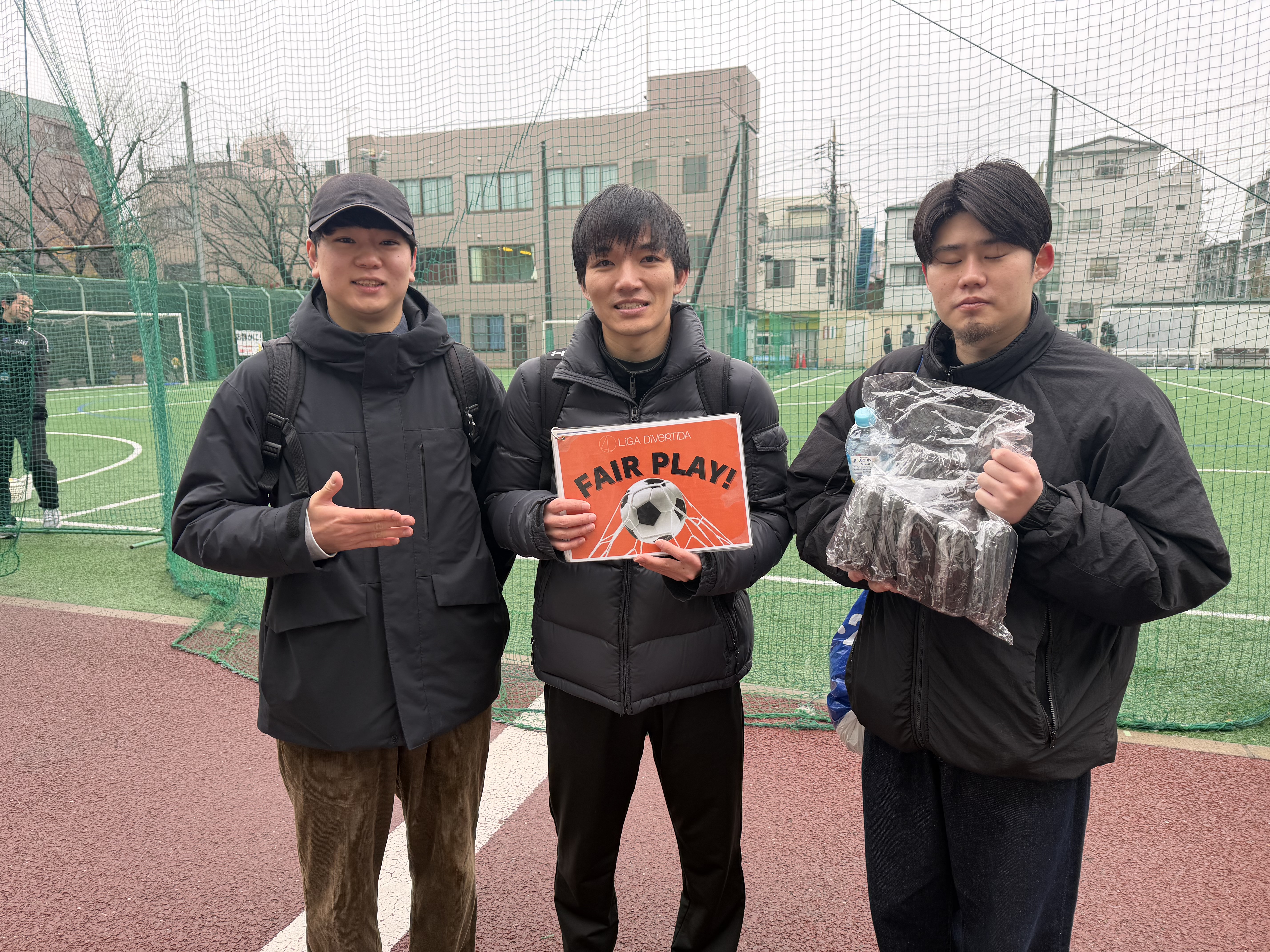 2025年12月14日 K-Field千鳥町 ソサイチ(6人制) 大会風景