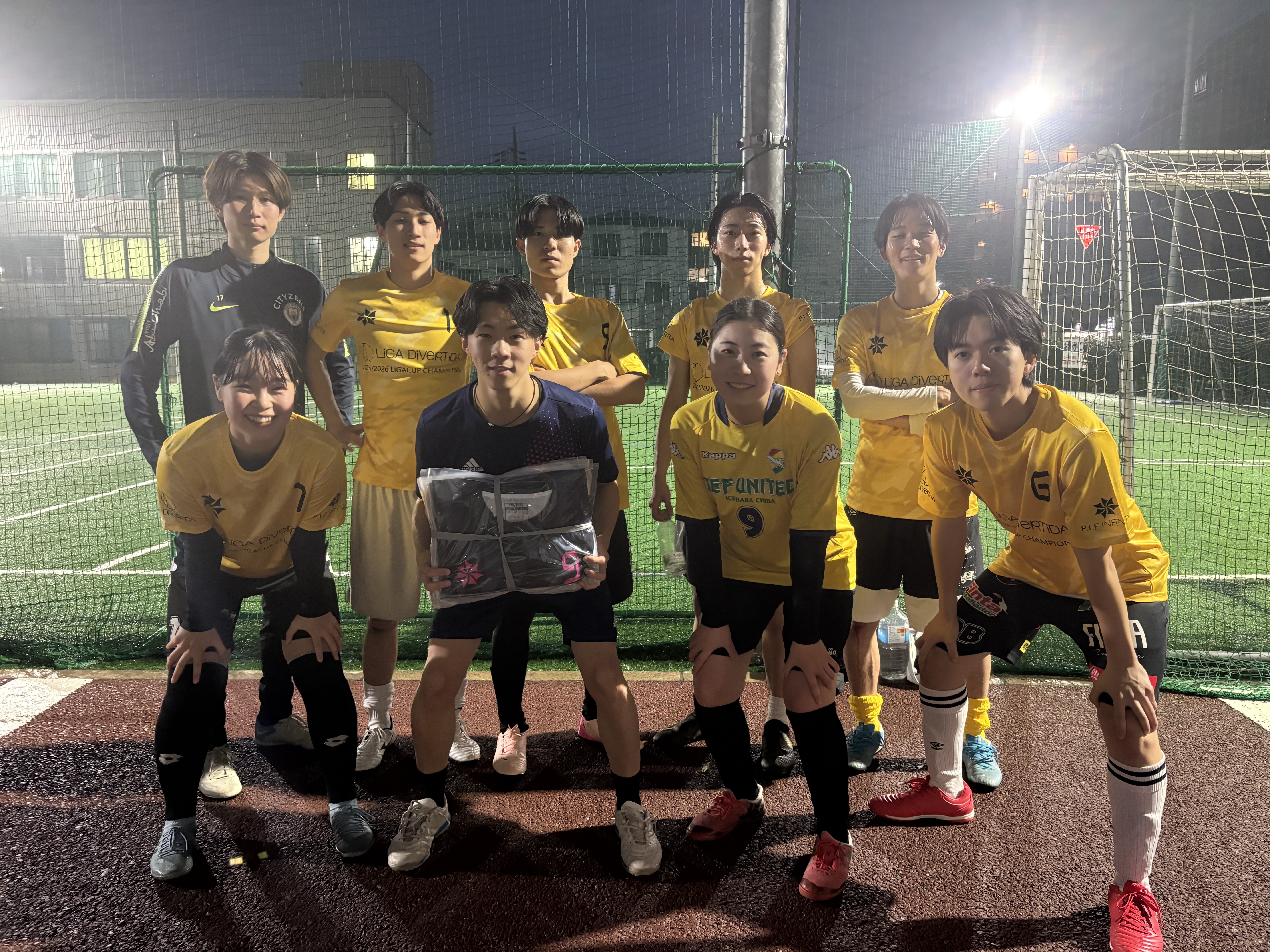 2025年12月20日 K-Field千鳥町 ソサイチ(6人制) 表彰