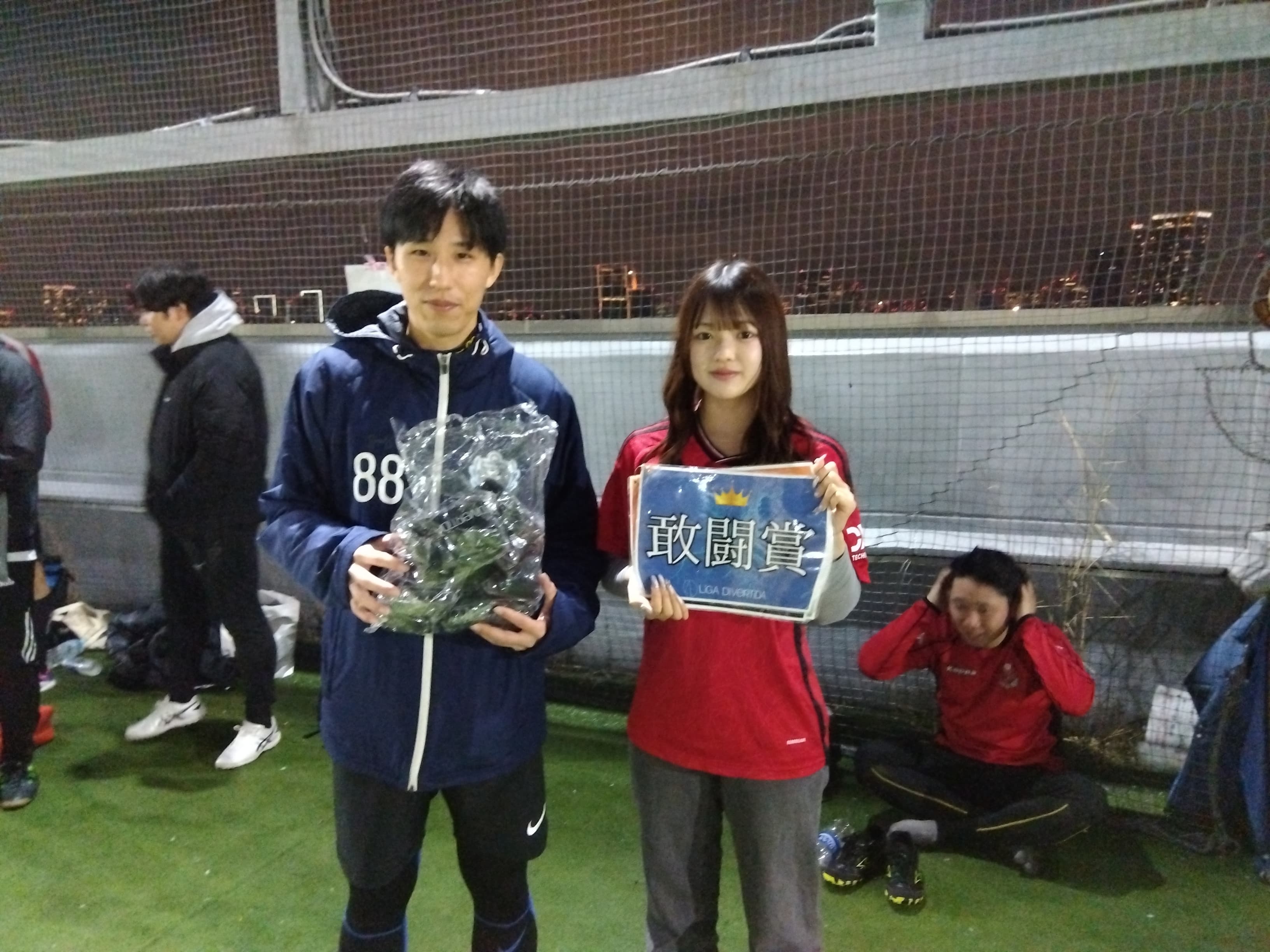 2025年12月20日 有明 BUDDYスポーツアリーナ 屋上人工芝コート フットサル 大会風景