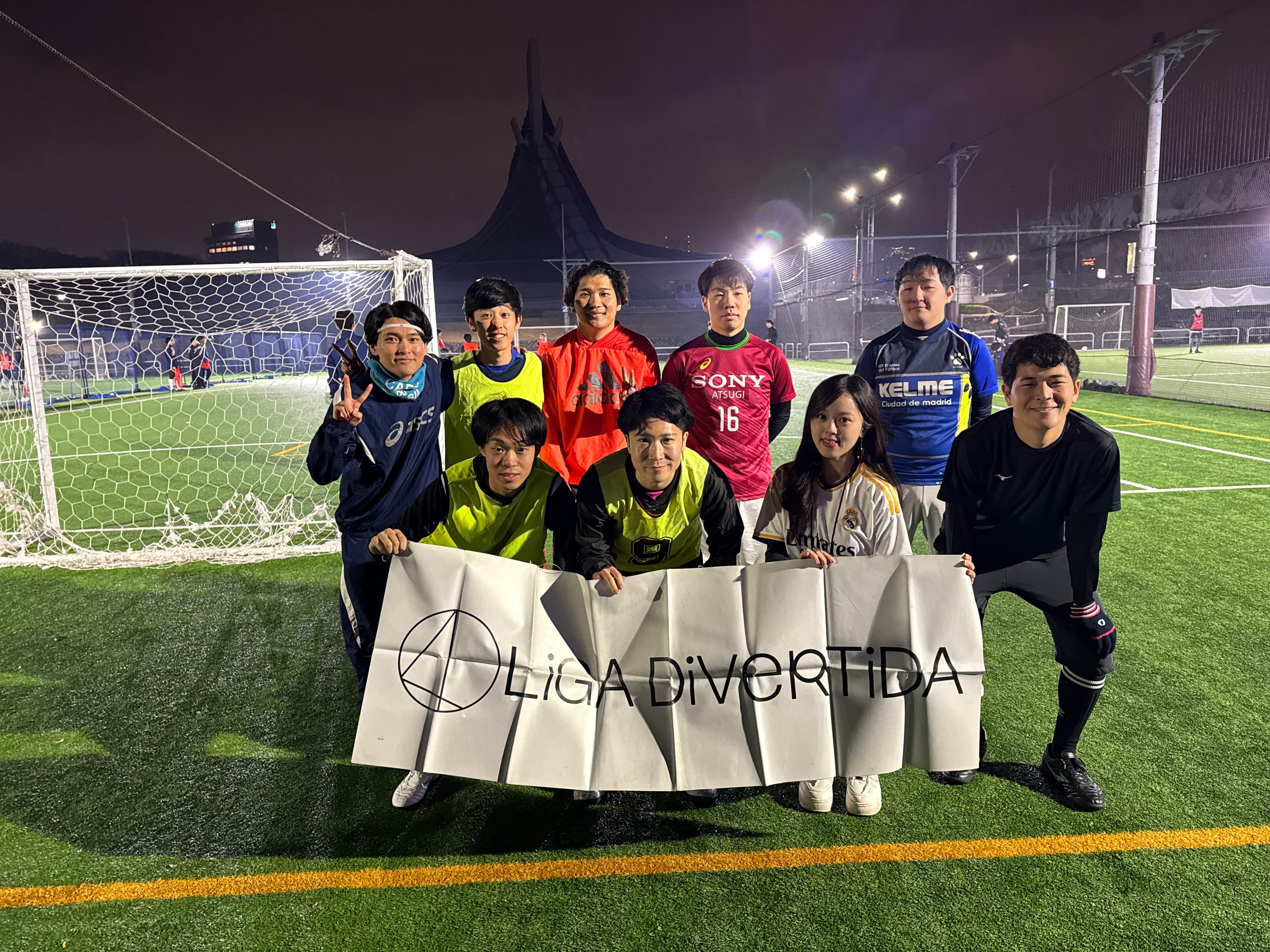 OB.Dias - 2025年12月20日 原宿 国立代々木競技場 フットサルコート フットサル
