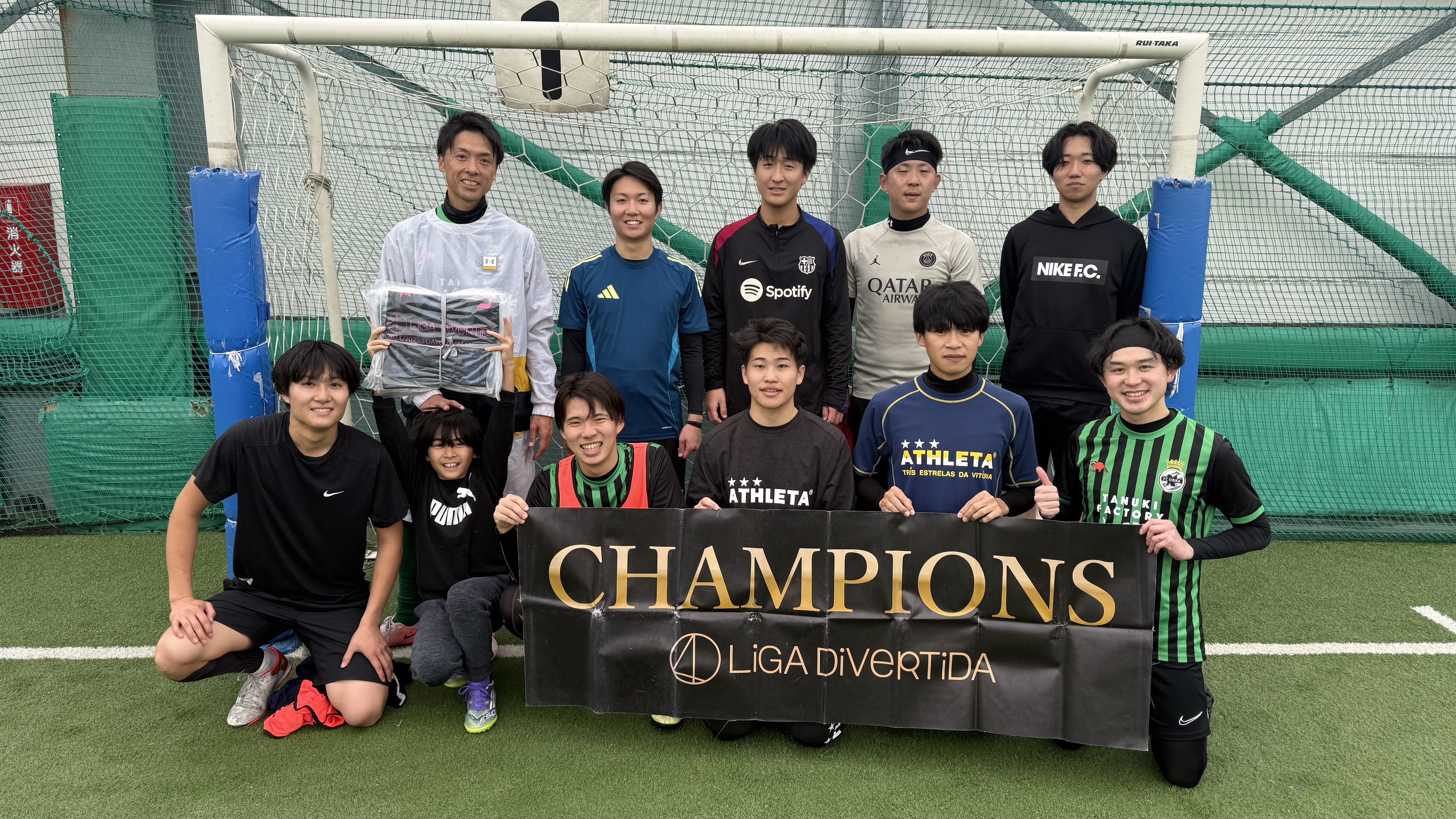 2025年12月21日 ヴァーサス新座フットサルクラブ フットサル 大会風景