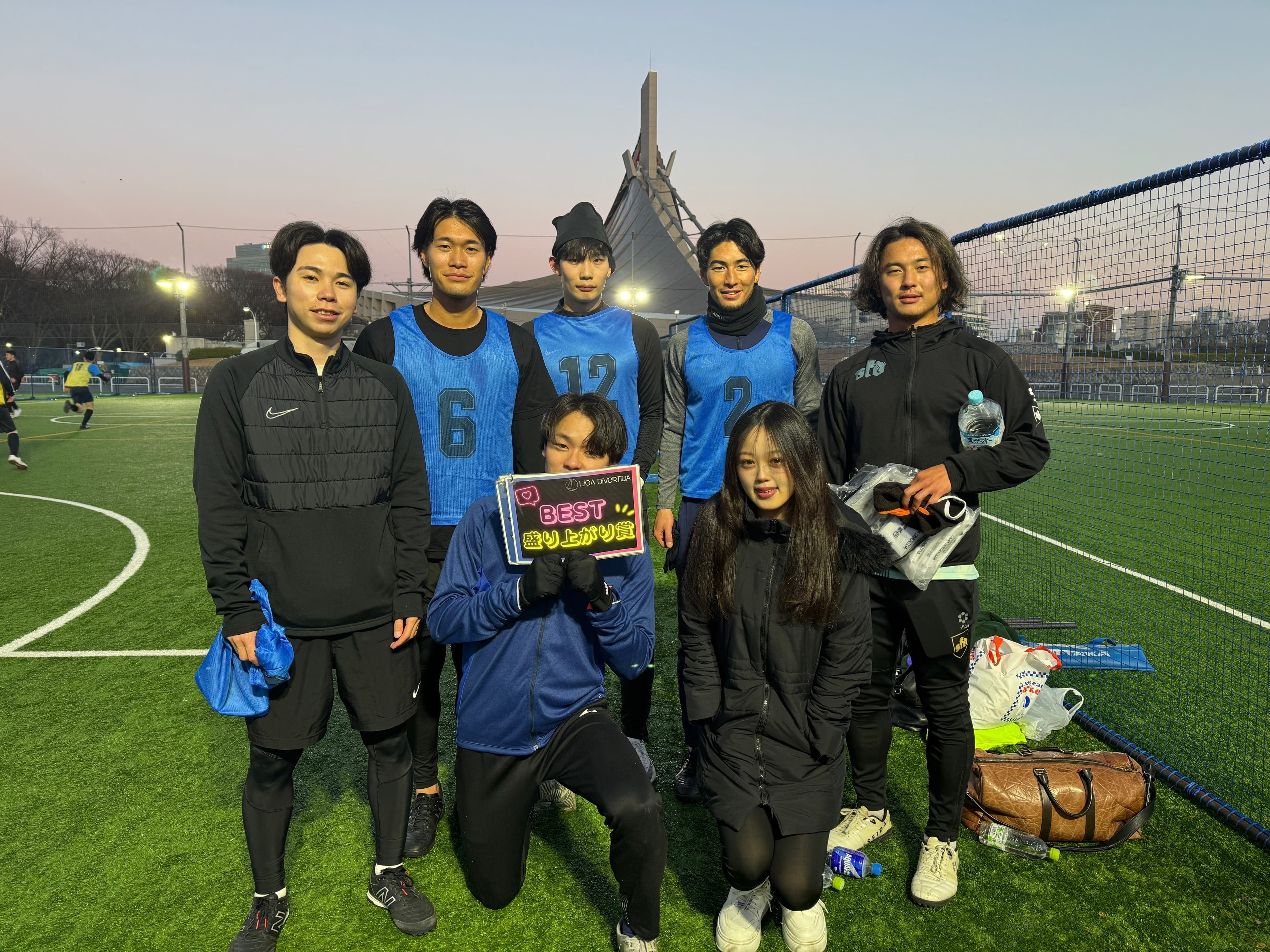 2025年12月28日 原宿 国立代々木競技場 フットサルコート フットサル 大会風景