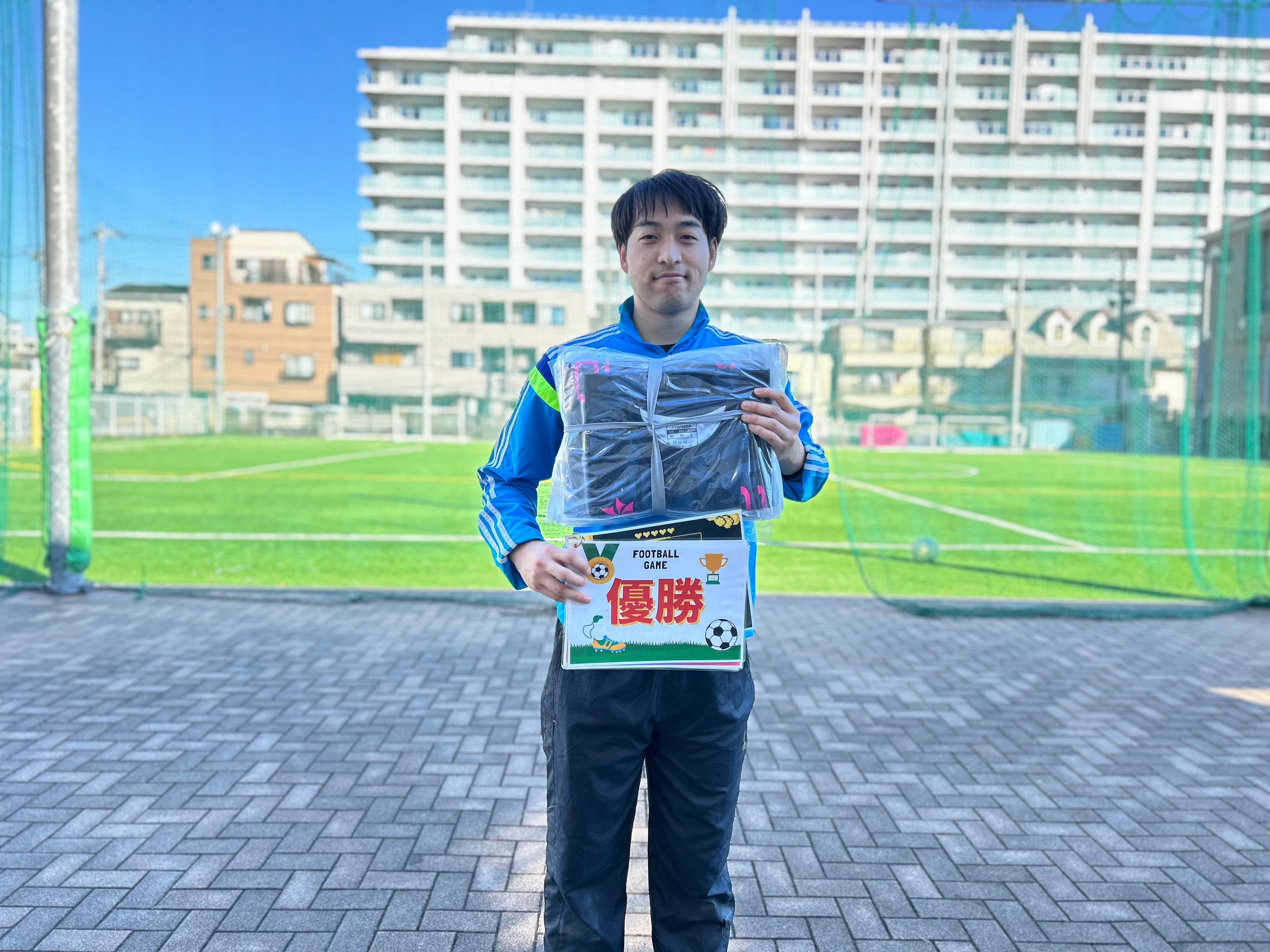 2025年12月28日 豊洲 枝川グラウンド ソサイチ(7人制) 大会風景