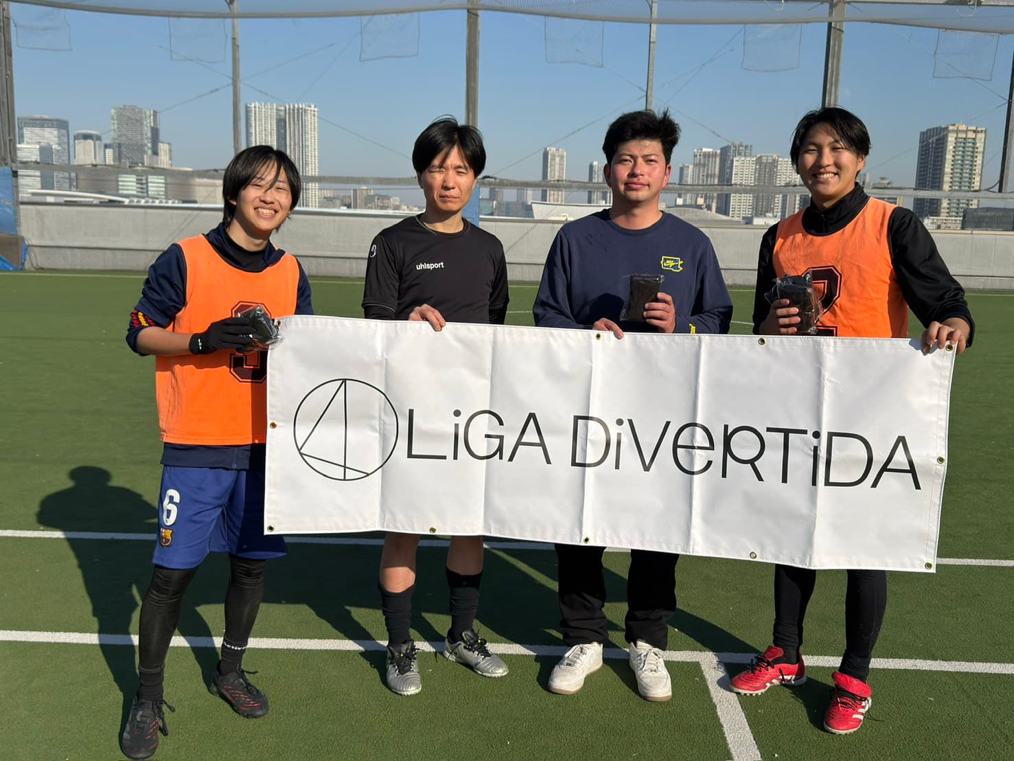 FC有明 - 2025年12月30日 有明 BUDDYスポーツアリーナ 屋上人工芝コート フットサル