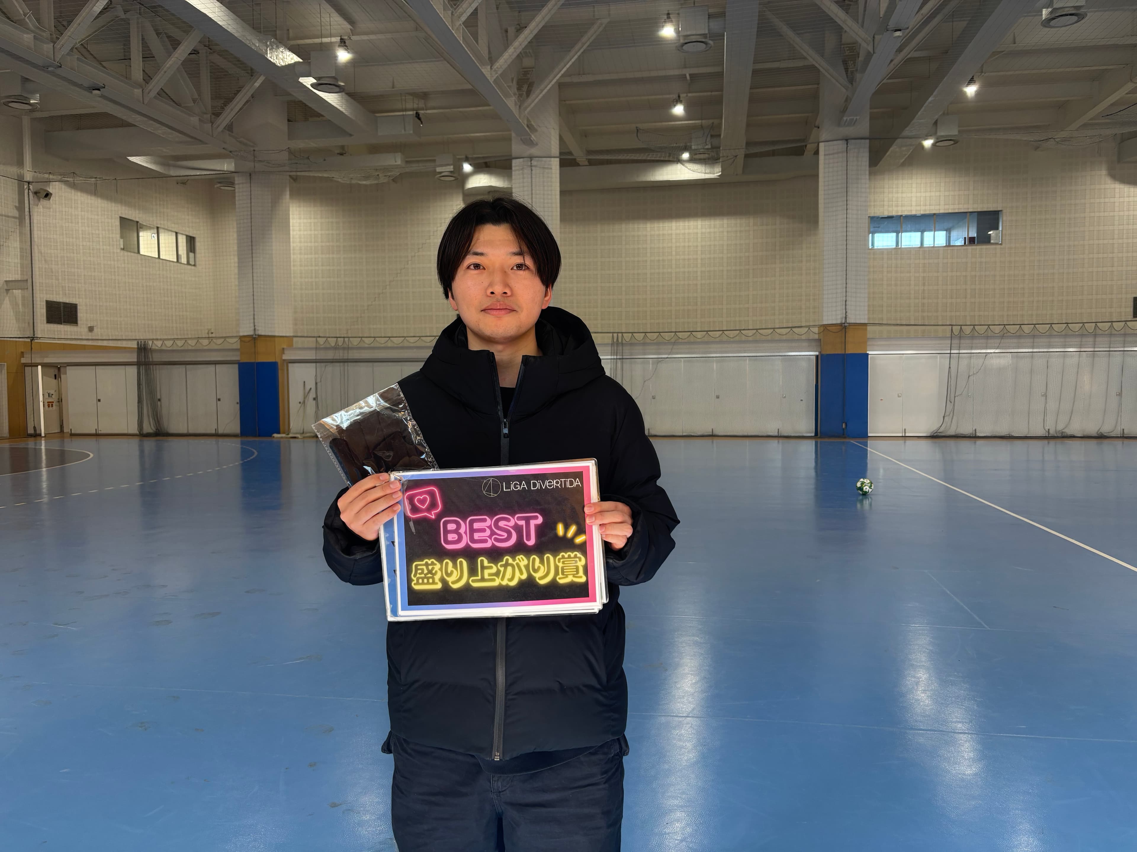 2026年1月3日 有明 BUDDYスポーツアリーナ1F フットサル 大会風景