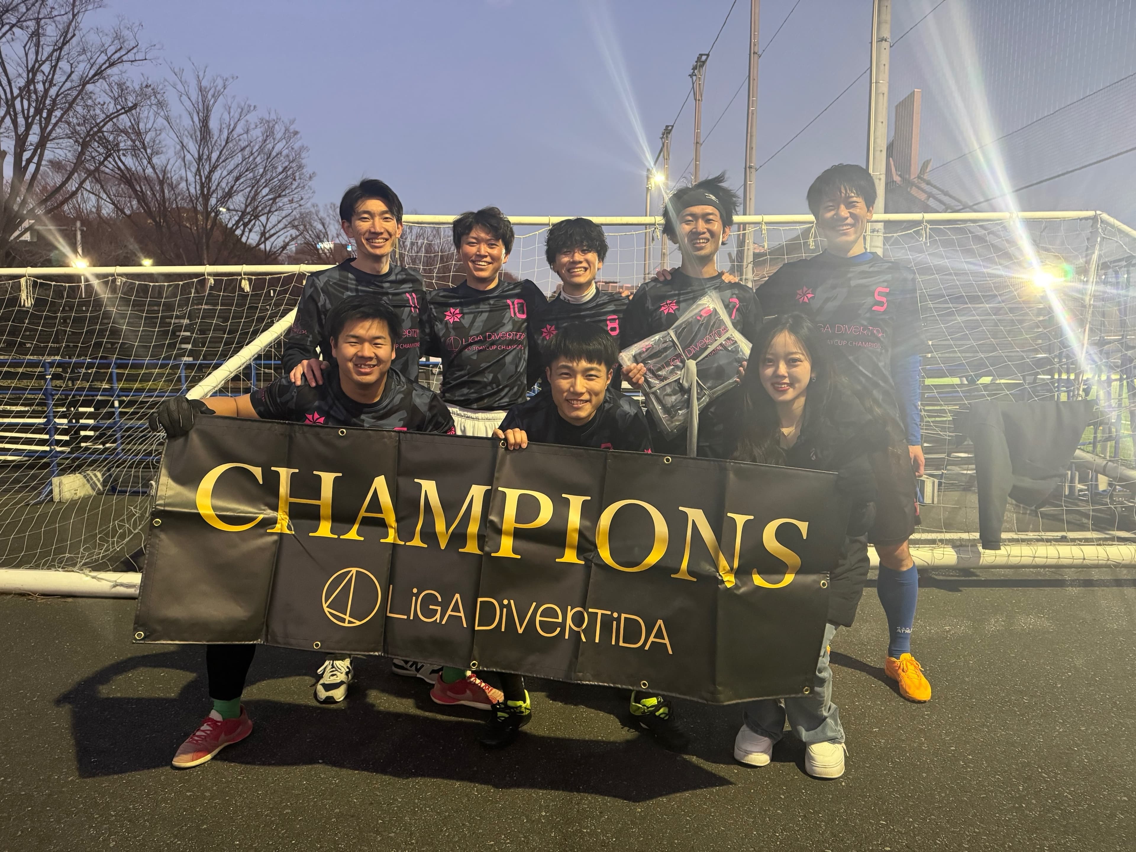 2026年1月3日 原宿 国立代々木競技場 フットサルコート フットサル 表彰