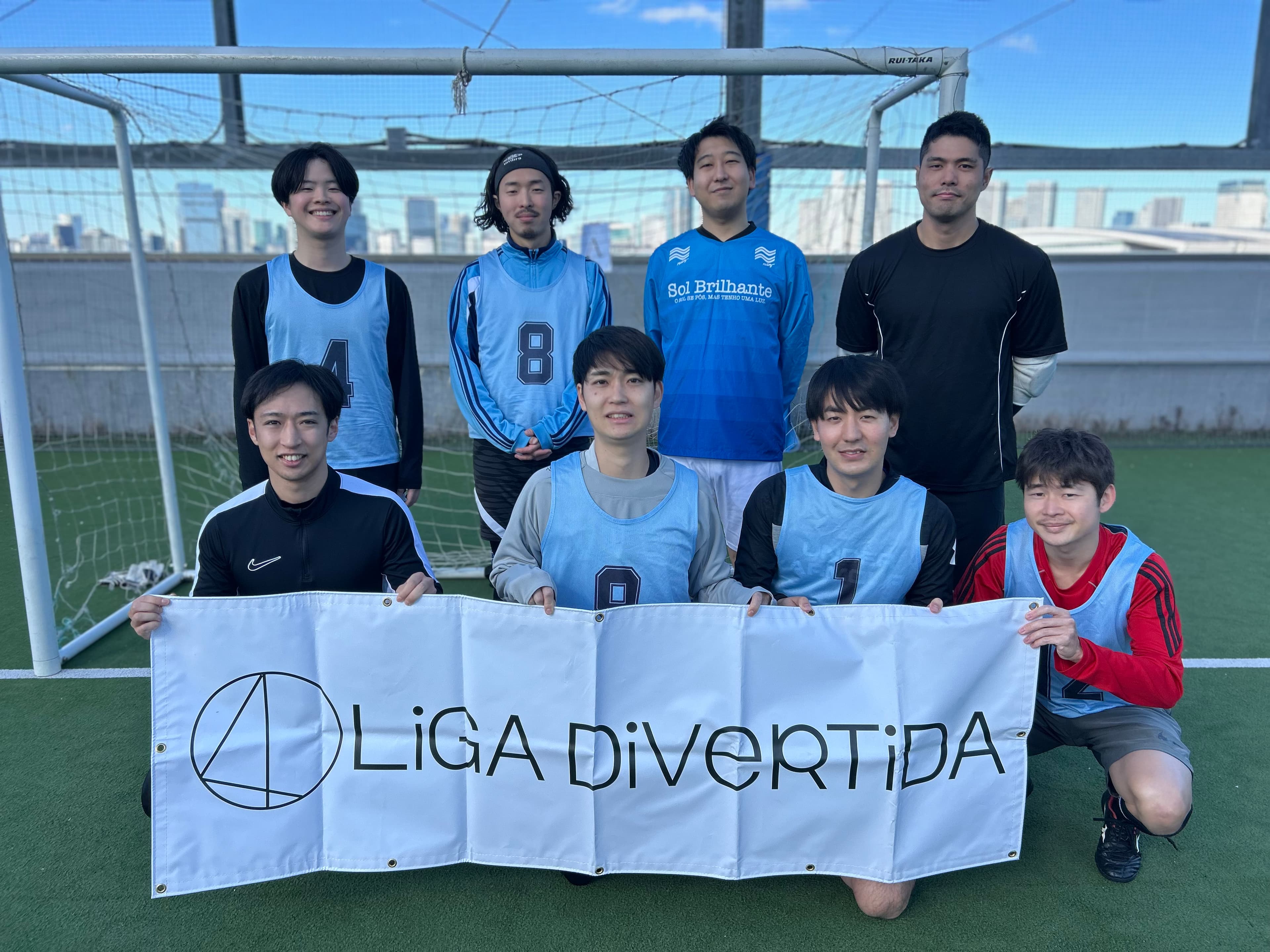 にえんきっかーず - 2026年1月4日 有明 BUDDYスポーツアリーナ 屋上人工芝コート フットサル