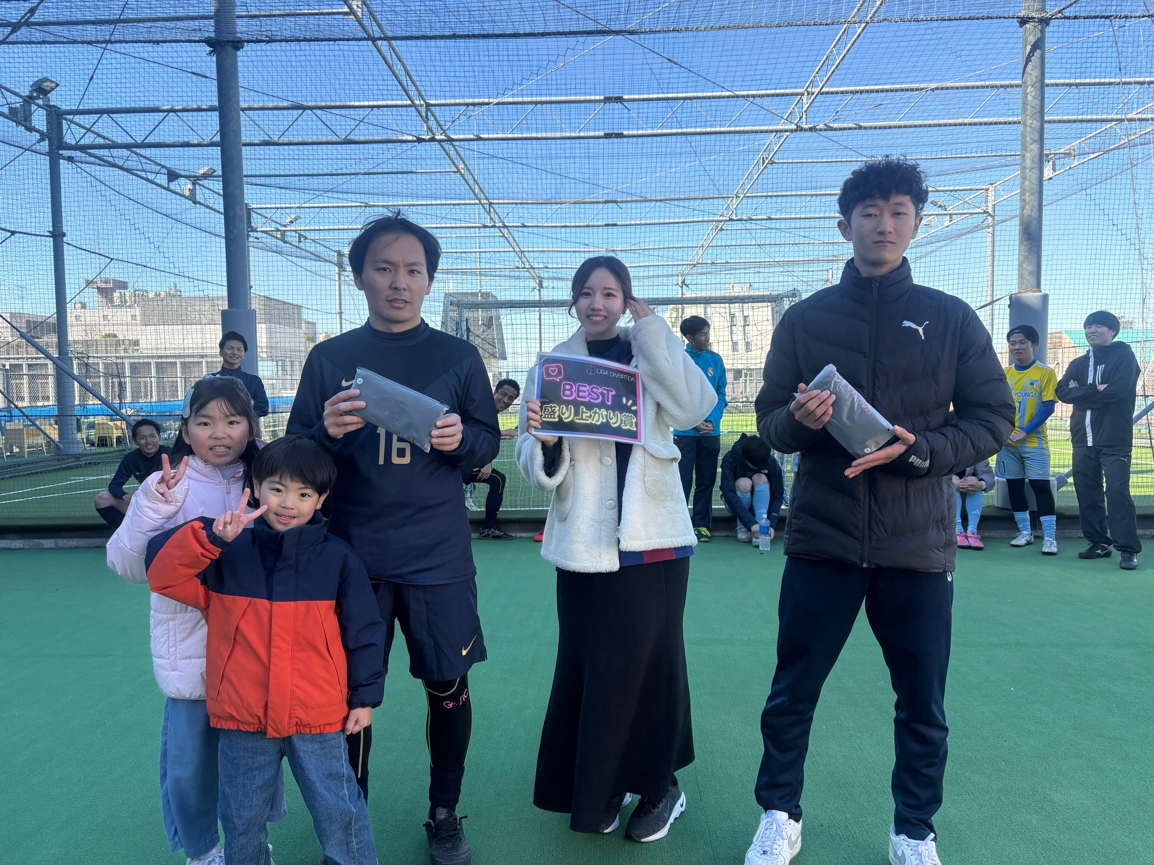 2026年1月10日 フットサルパーク吉祥寺 フットサル 大会風景