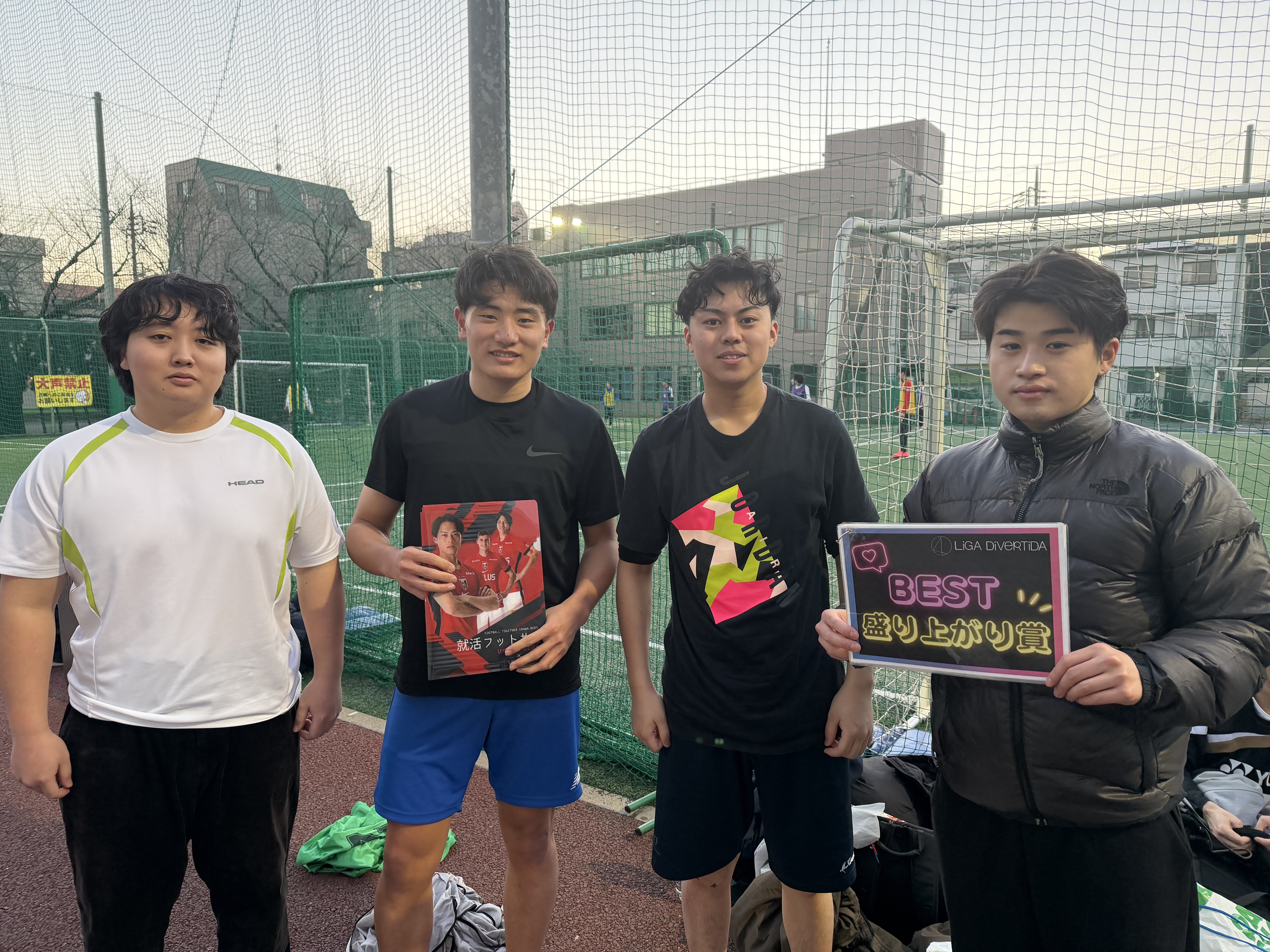 2026年1月10日 K-Field千鳥町 ソサイチ(6人制) 大会風景