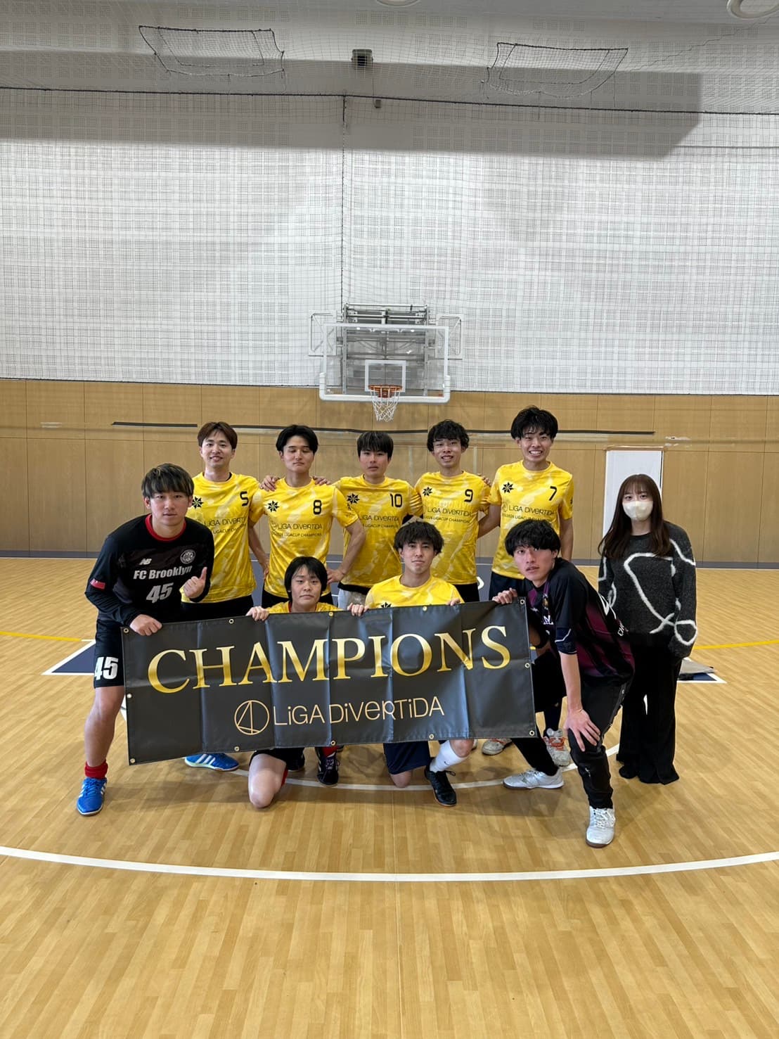 2026年1月12日 有明 BUDDYスポーツアリーナ3F フットサル 大会風景
