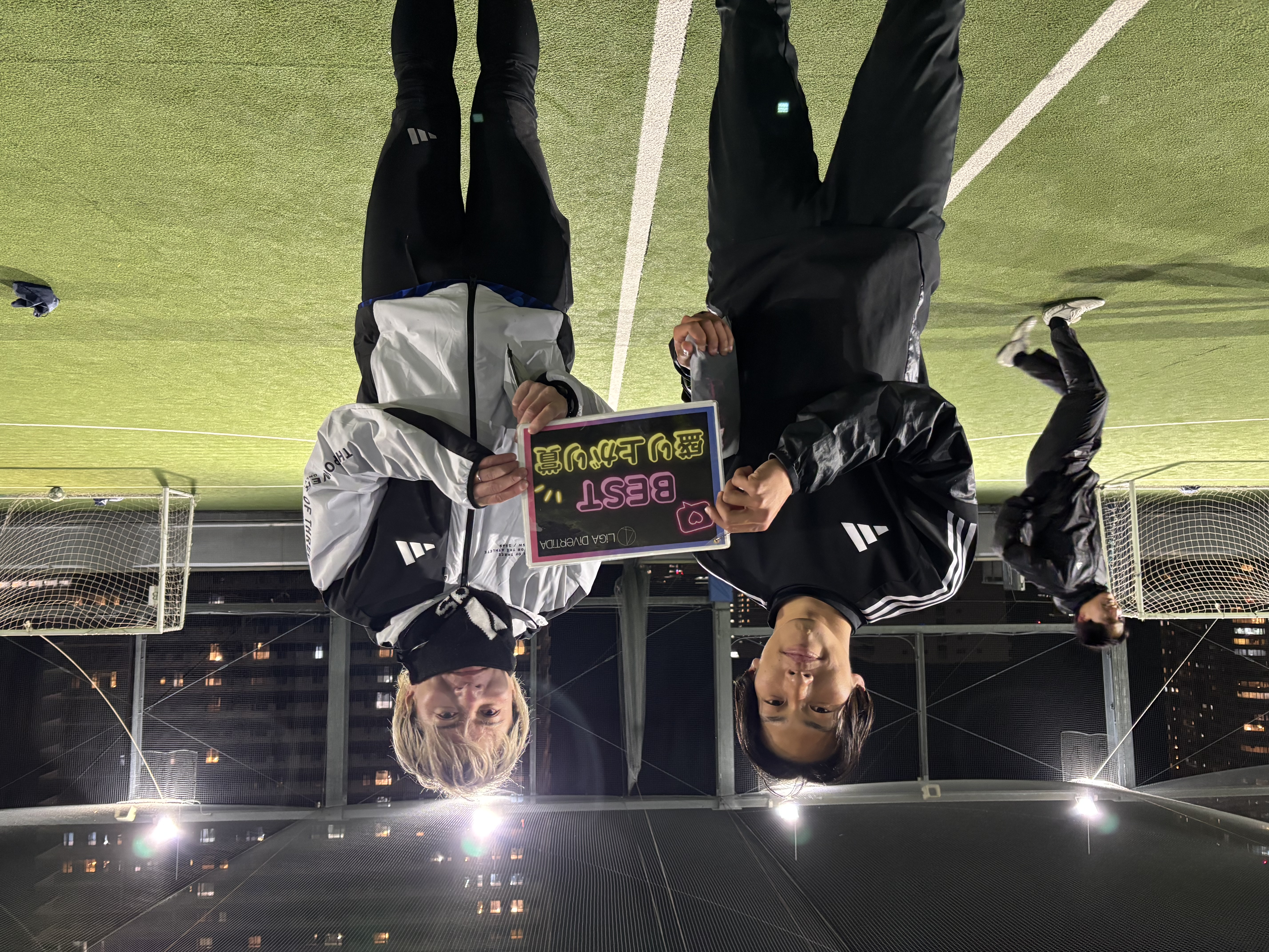 2026年1月14日 有明 BUDDYスポーツアリーナ 屋上人工芝コート フットサル 大会風景