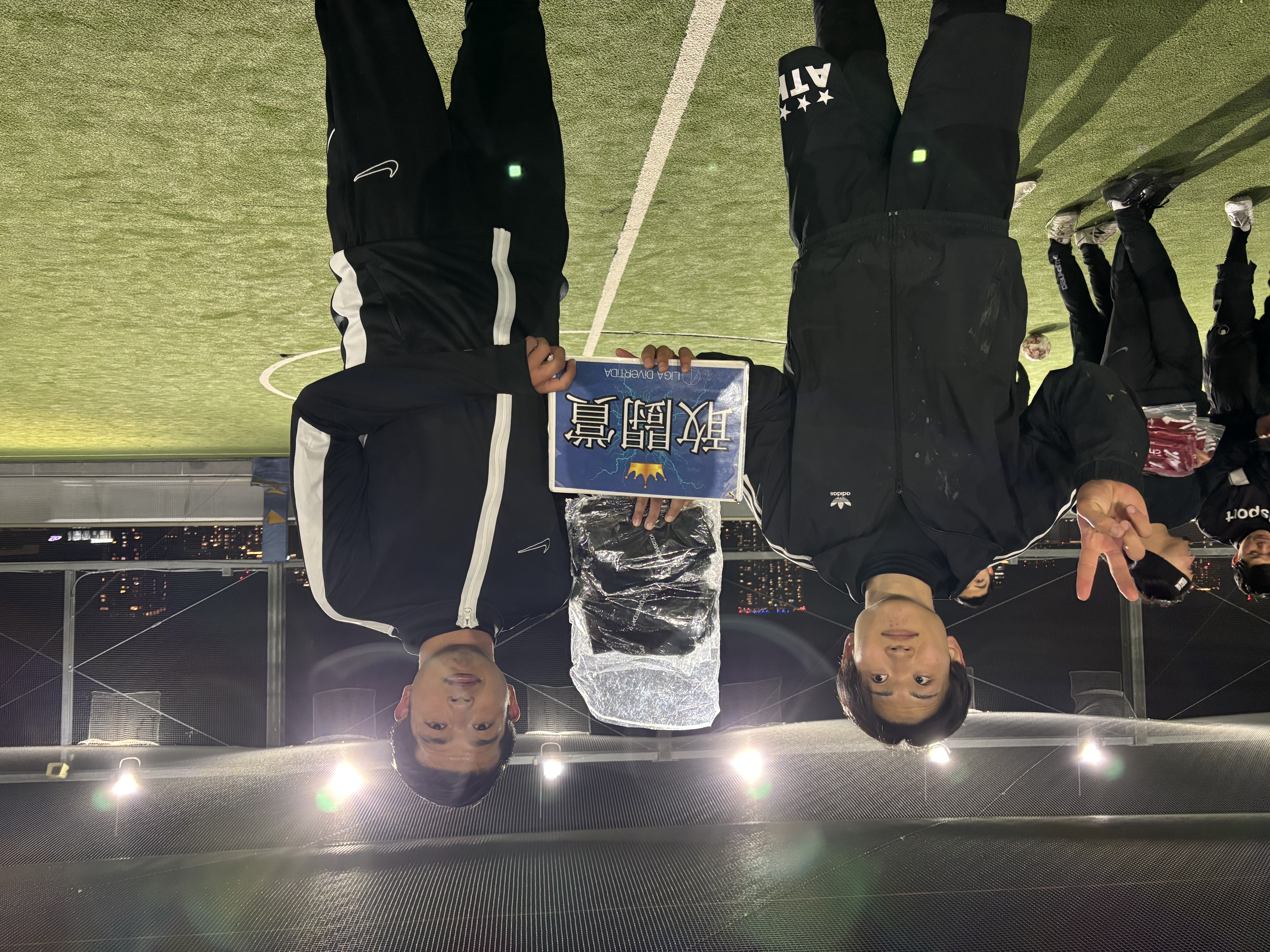 2026年1月14日 有明 BUDDYスポーツアリーナ 屋上人工芝コート フットサル 大会風景