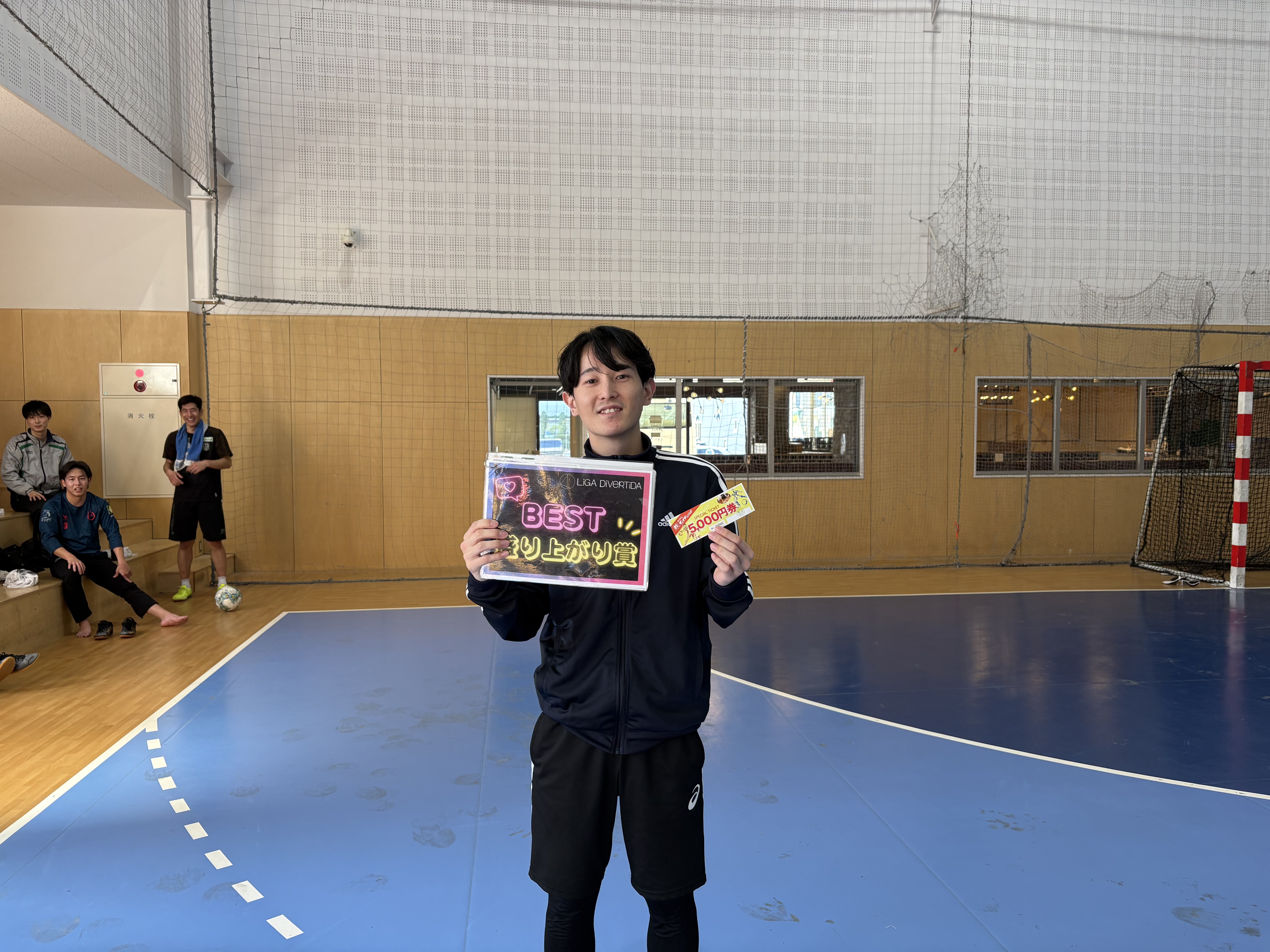 2026年1月17日 有明 BUDDYスポーツアリーナ1F フットサル 大会風景