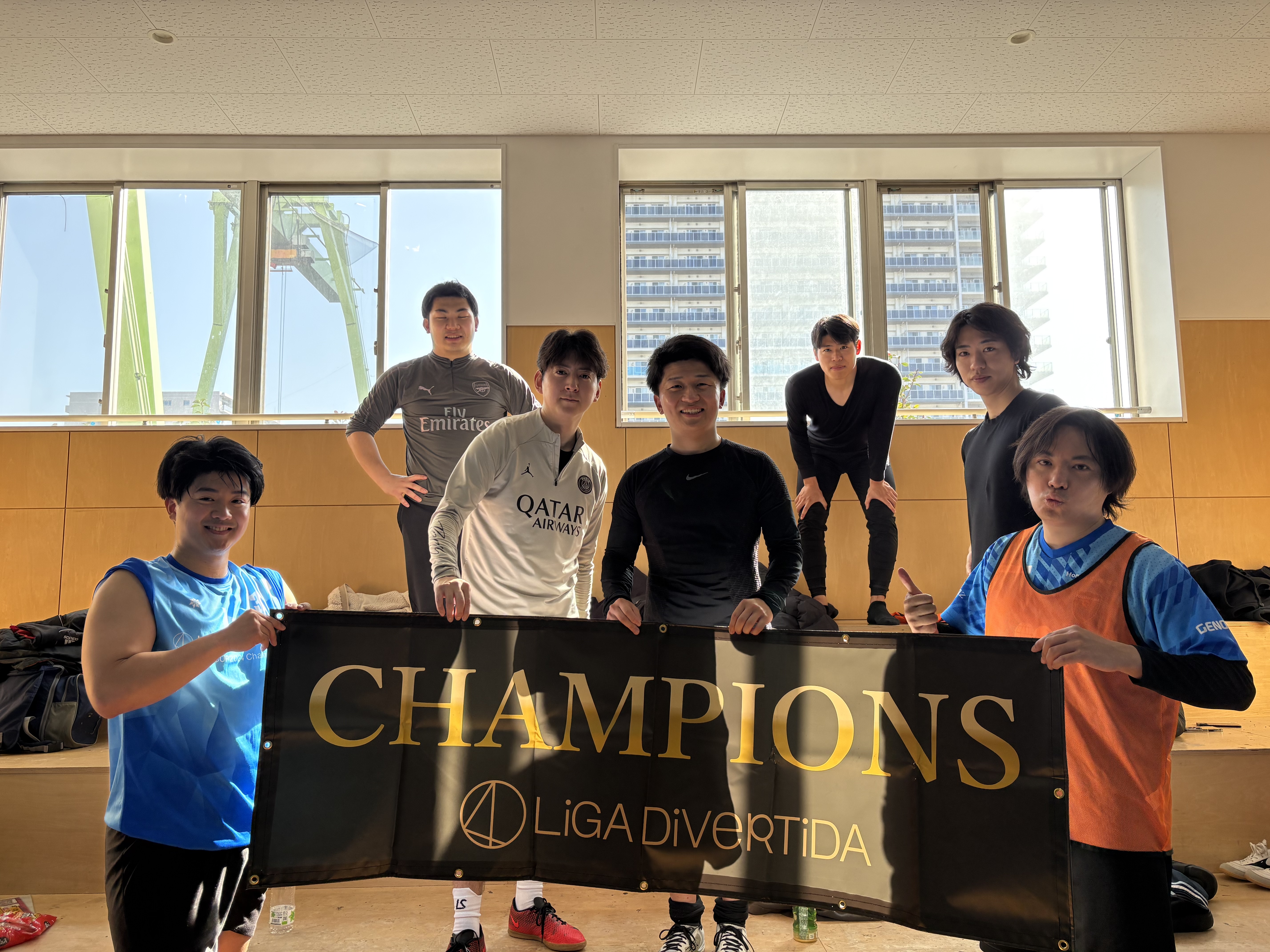 2026年1月17日 有明 BUDDYスポーツアリーナ1F フットサル 大会風景