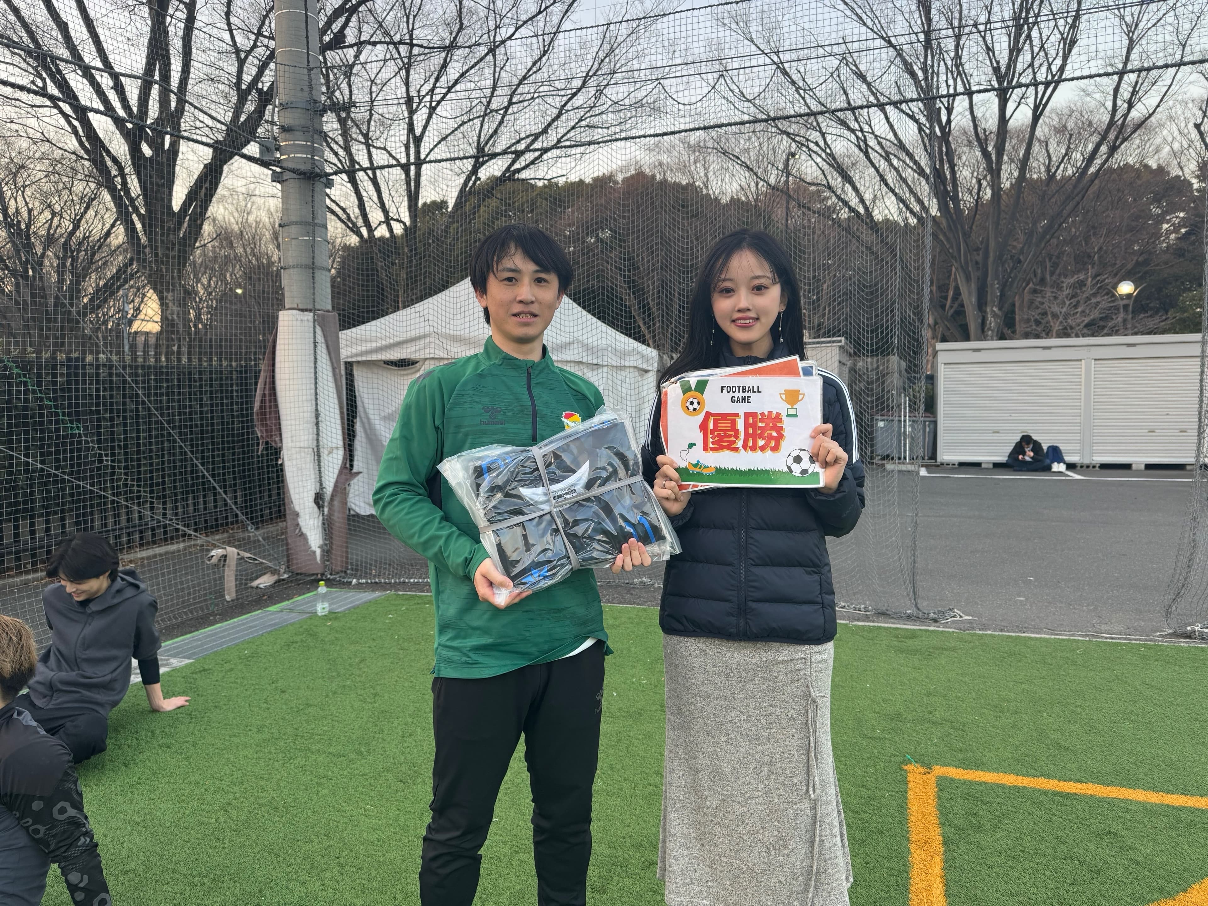 2026年1月17日 原宿 国立代々木競技場 フットサルコート フットサル 大会風景