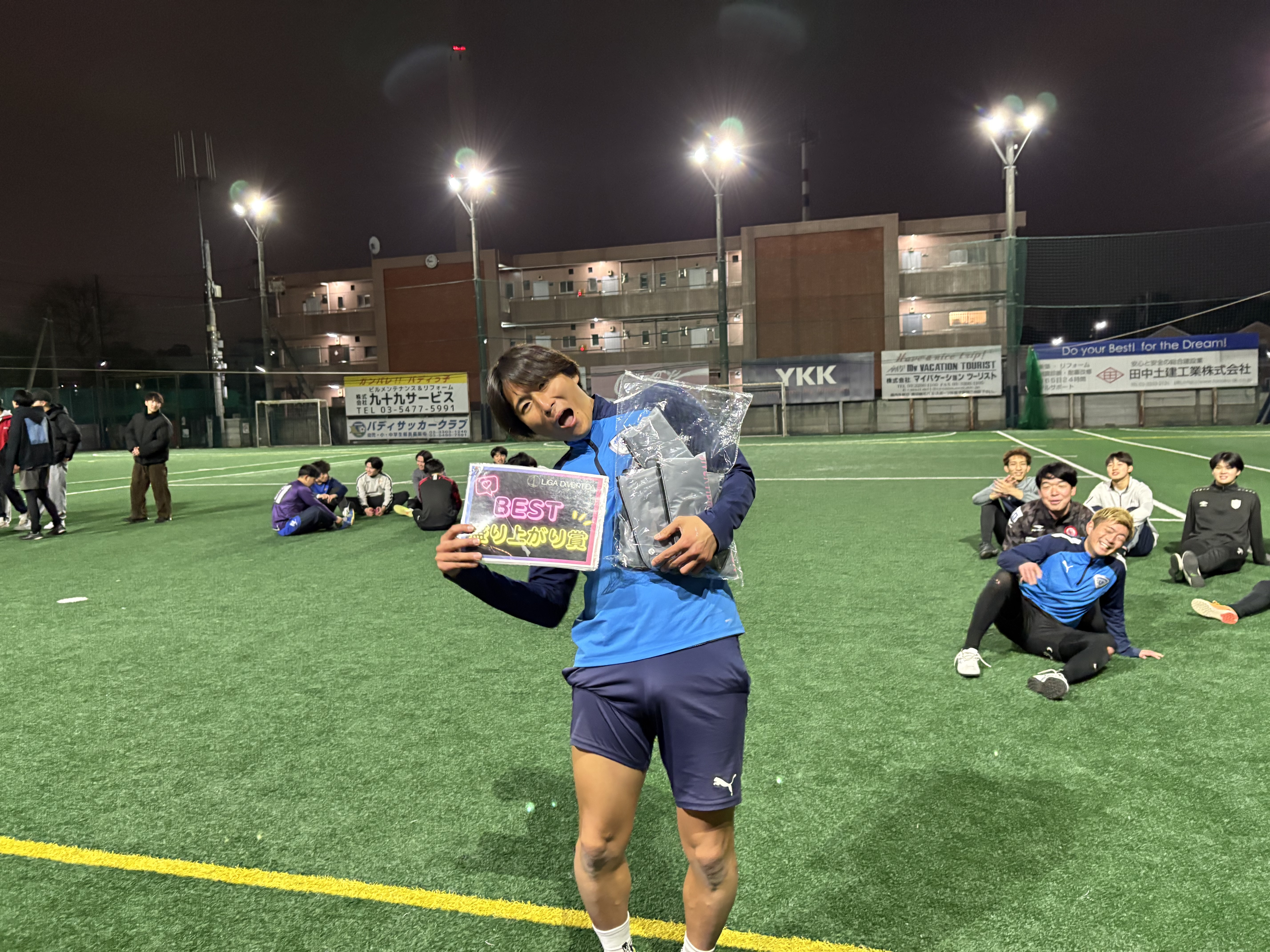 2026年1月18日 フットサルクラブ東京 八幡山コート ソサイチ(8人制) 大会風景