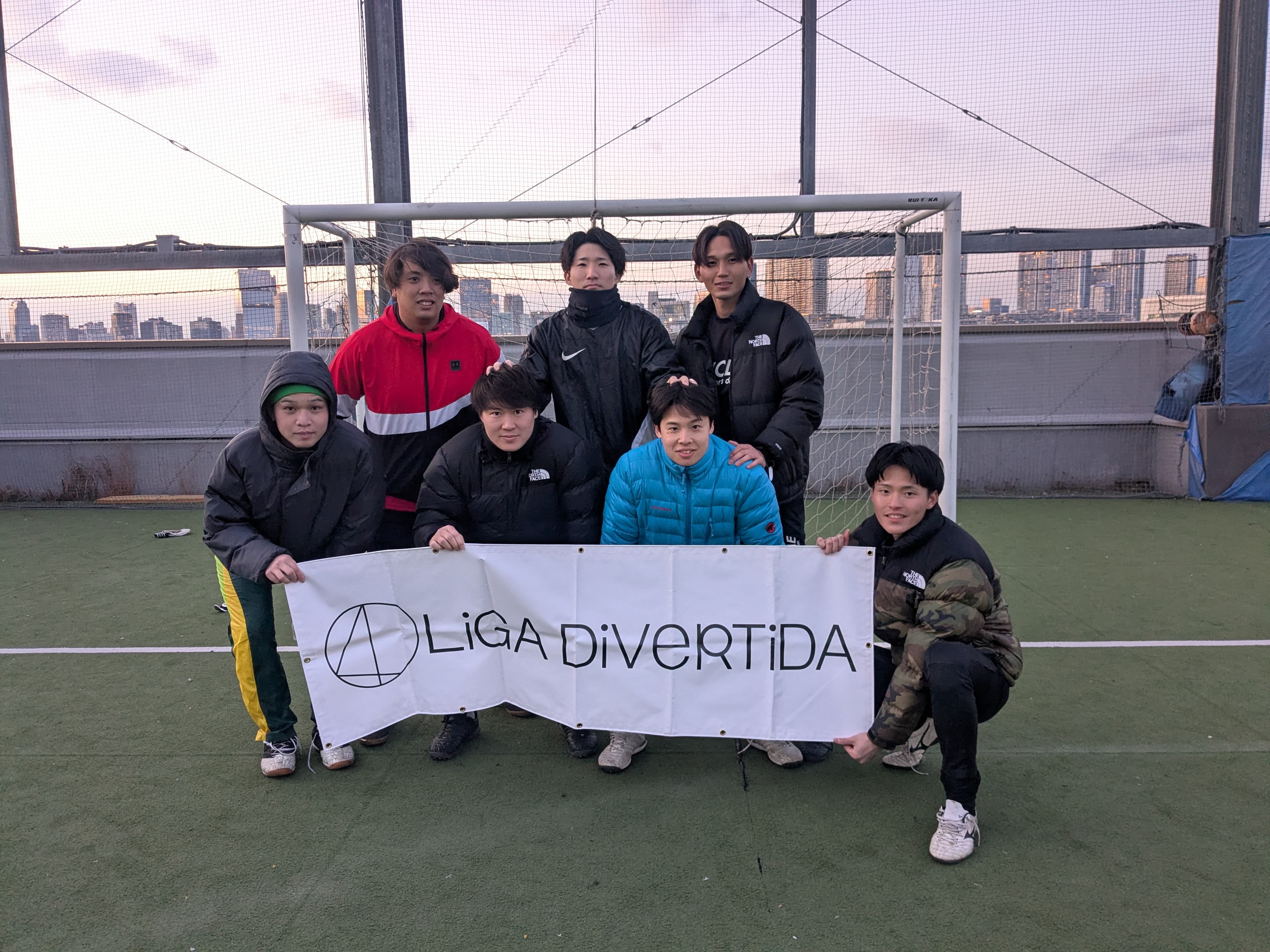 シュピール - 2026年1月24日 有明 BUDDYスポーツアリーナ 屋上人工芝コート フットサル