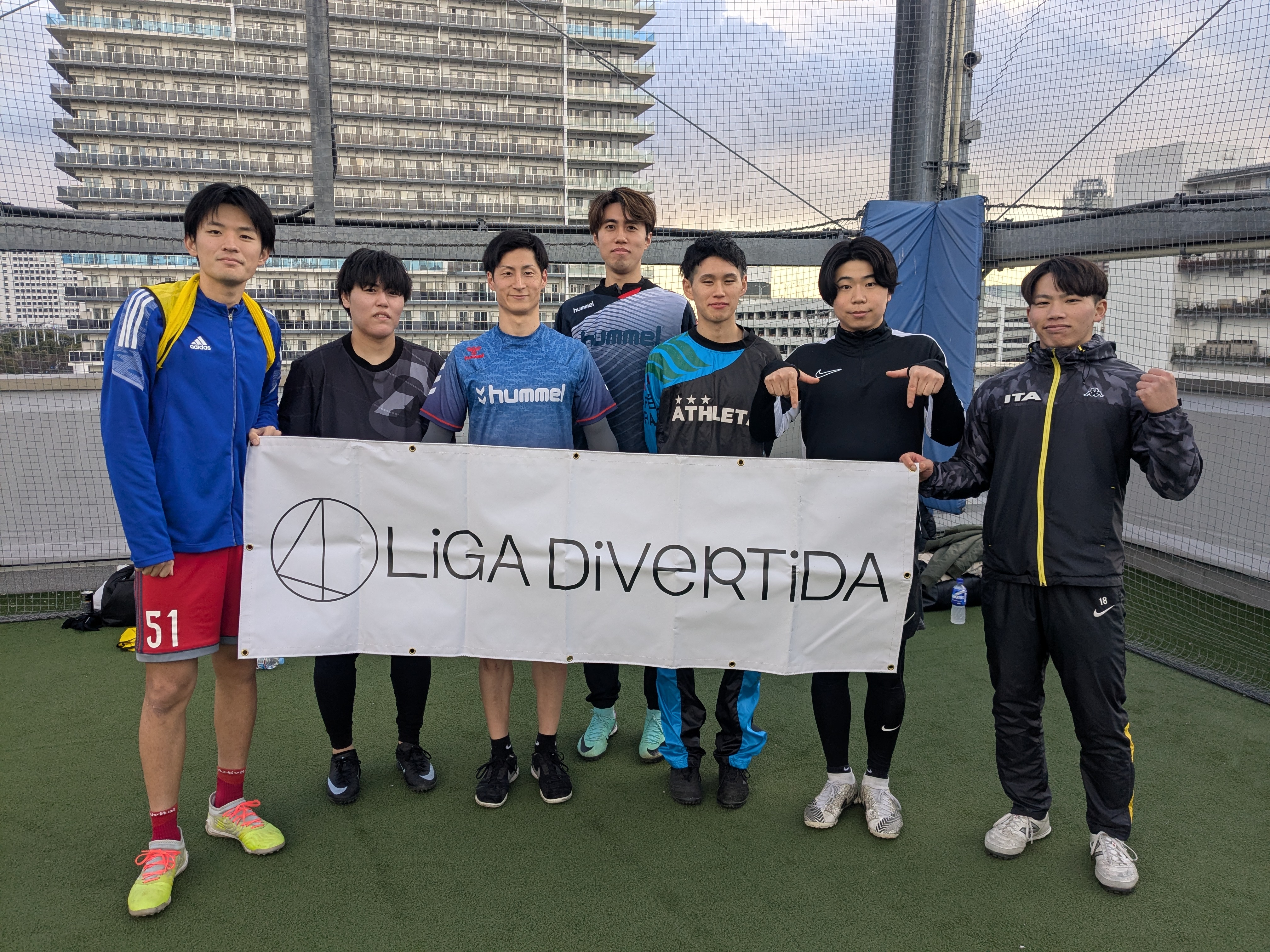 リヴァプルプル - 2026年1月24日 有明 BUDDYスポーツアリーナ 屋上人工芝コート