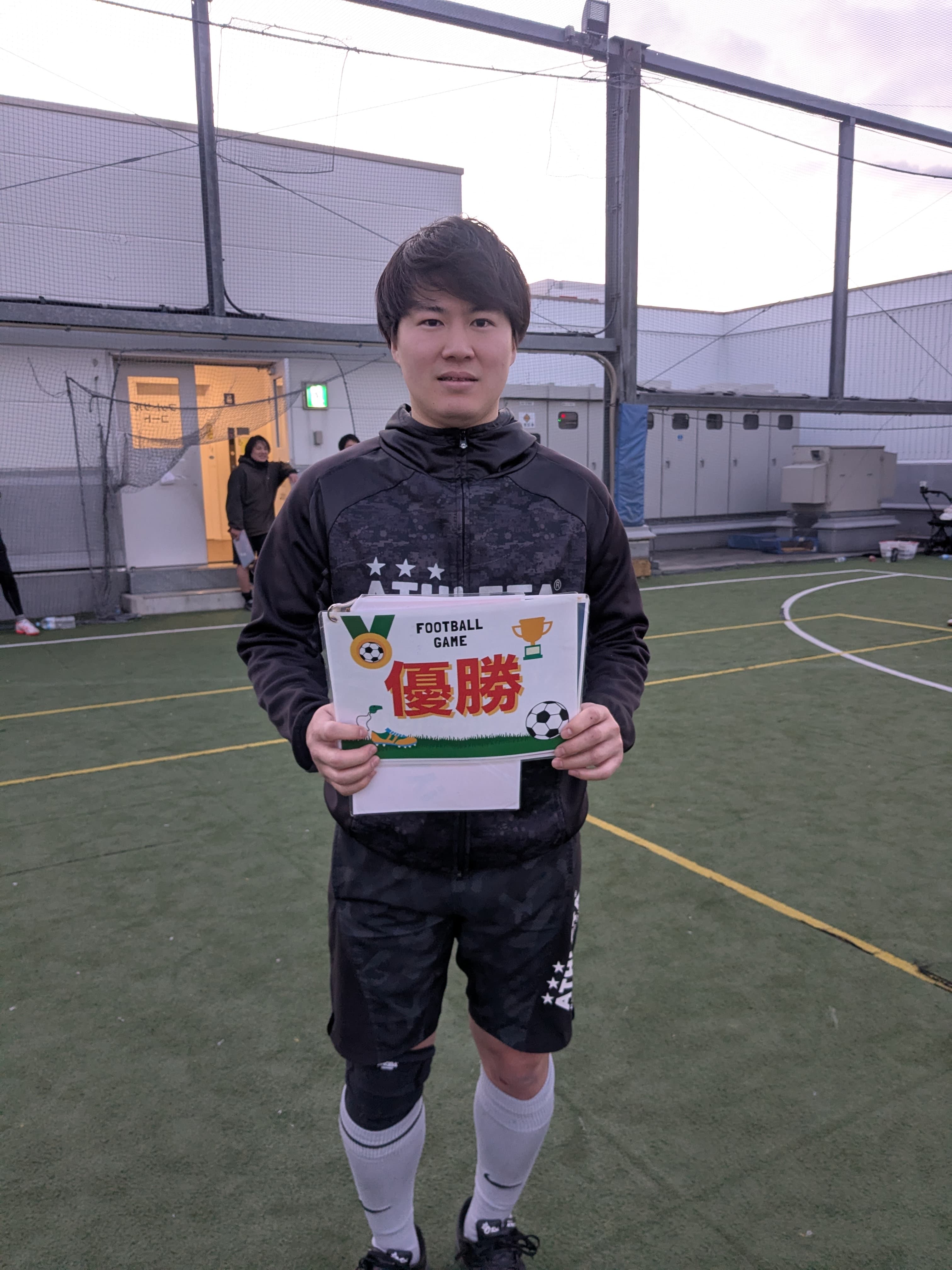 2026年1月24日 有明 BUDDYスポーツアリーナ 屋上人工芝コート フットサル 大会風景