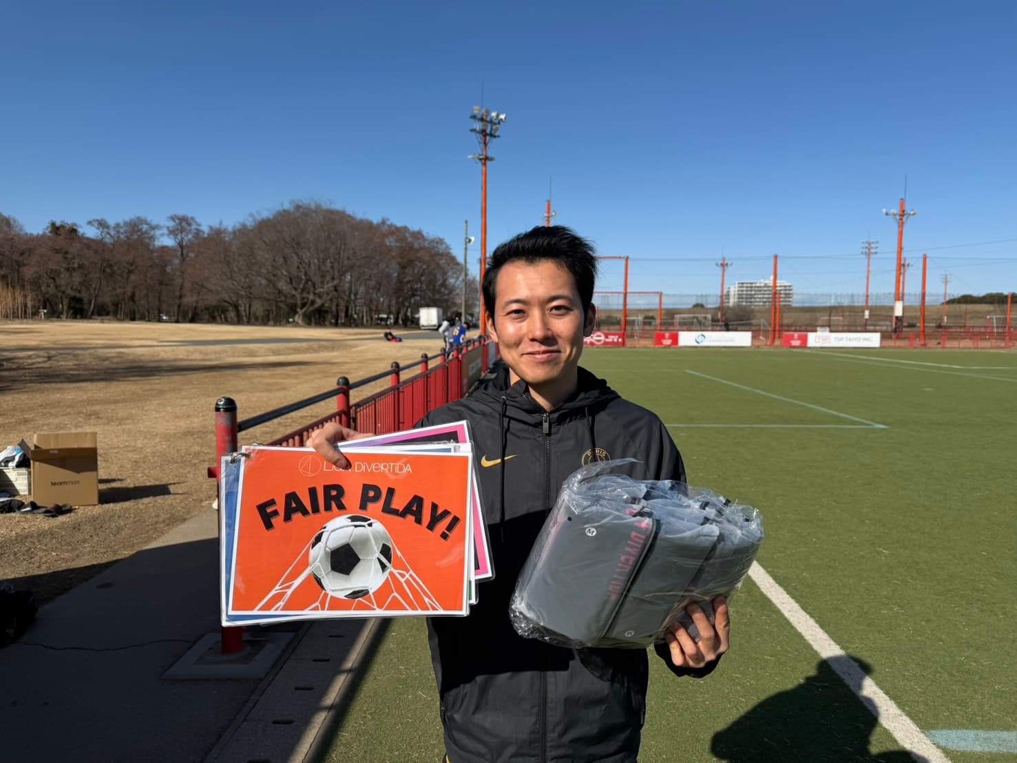 2026年1月31日 レッズランド・人工芝サッカーコートA1/A2 11人制サッカー 大会風景