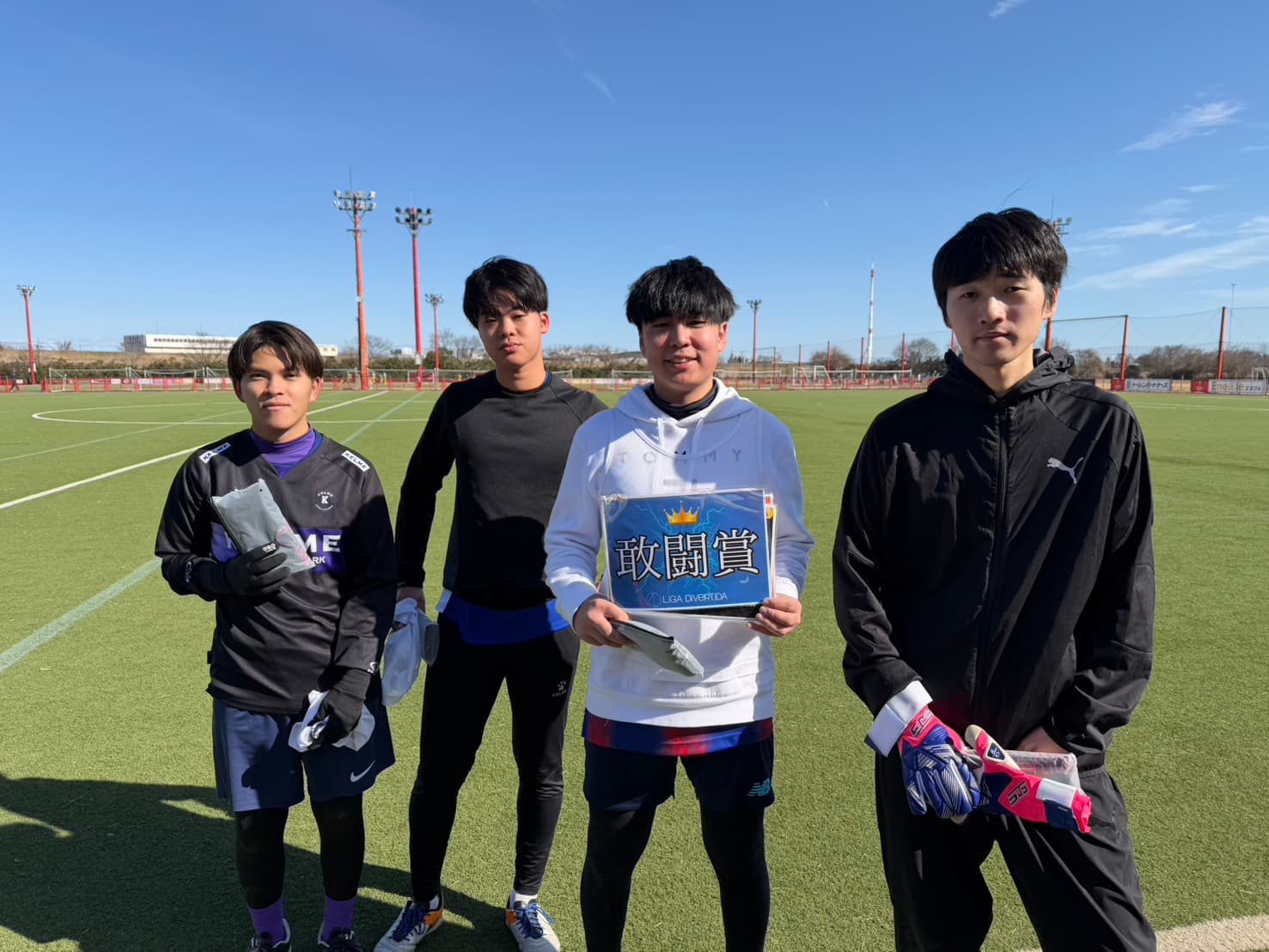 2026年1月31日 レッズランド・人工芝サッカーコートA1/A2 11人制サッカー 大会風景