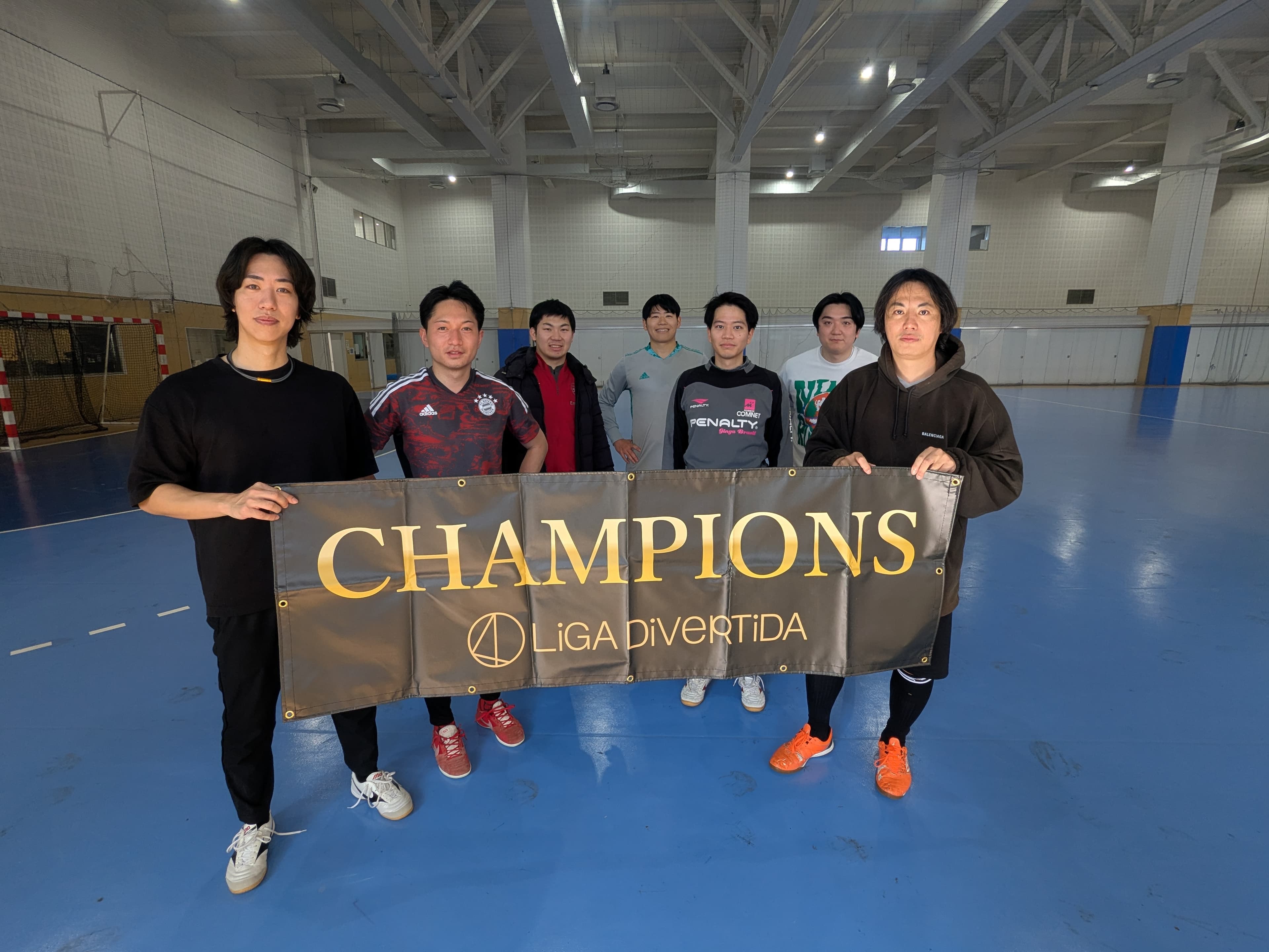 2026年1月31日 有明 BUDDYスポーツアリーナ1F フットサル 表彰