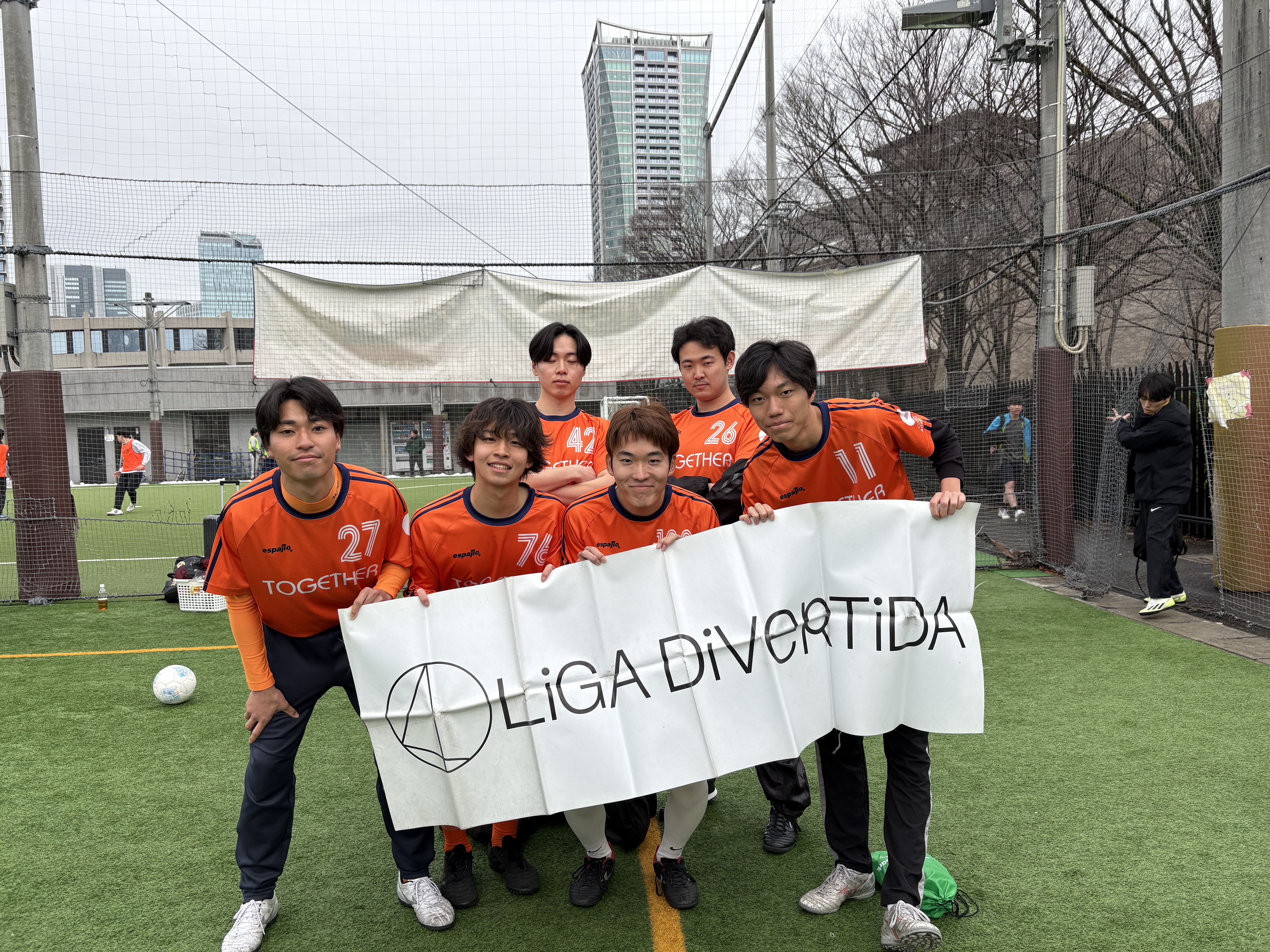 together - 2026年2月11日 原宿 国立代々木競技場 フットサルコート フットサル
