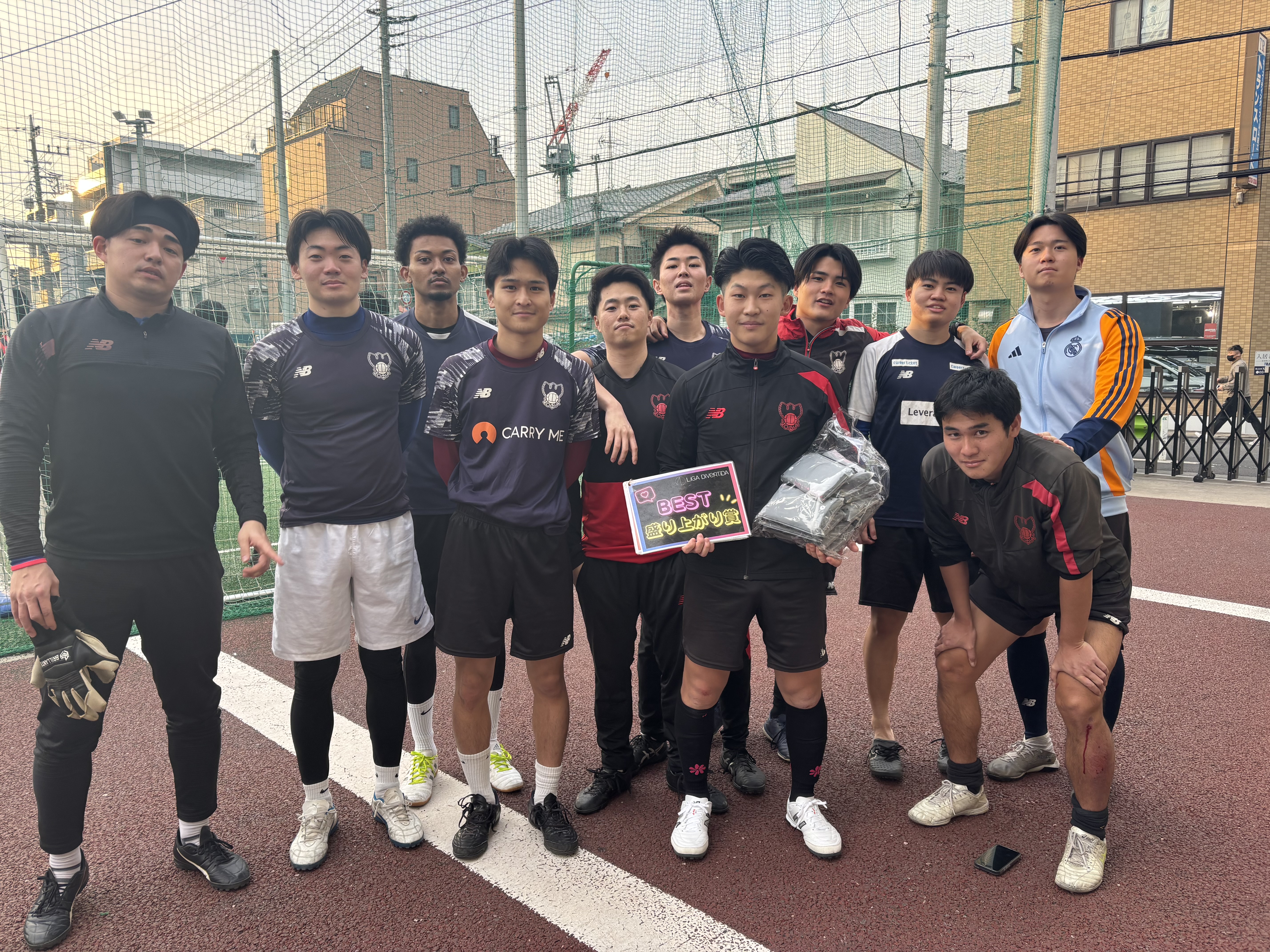 2026年2月14日 K-Field千鳥町 ソサイチ(6人制) 大会風景
