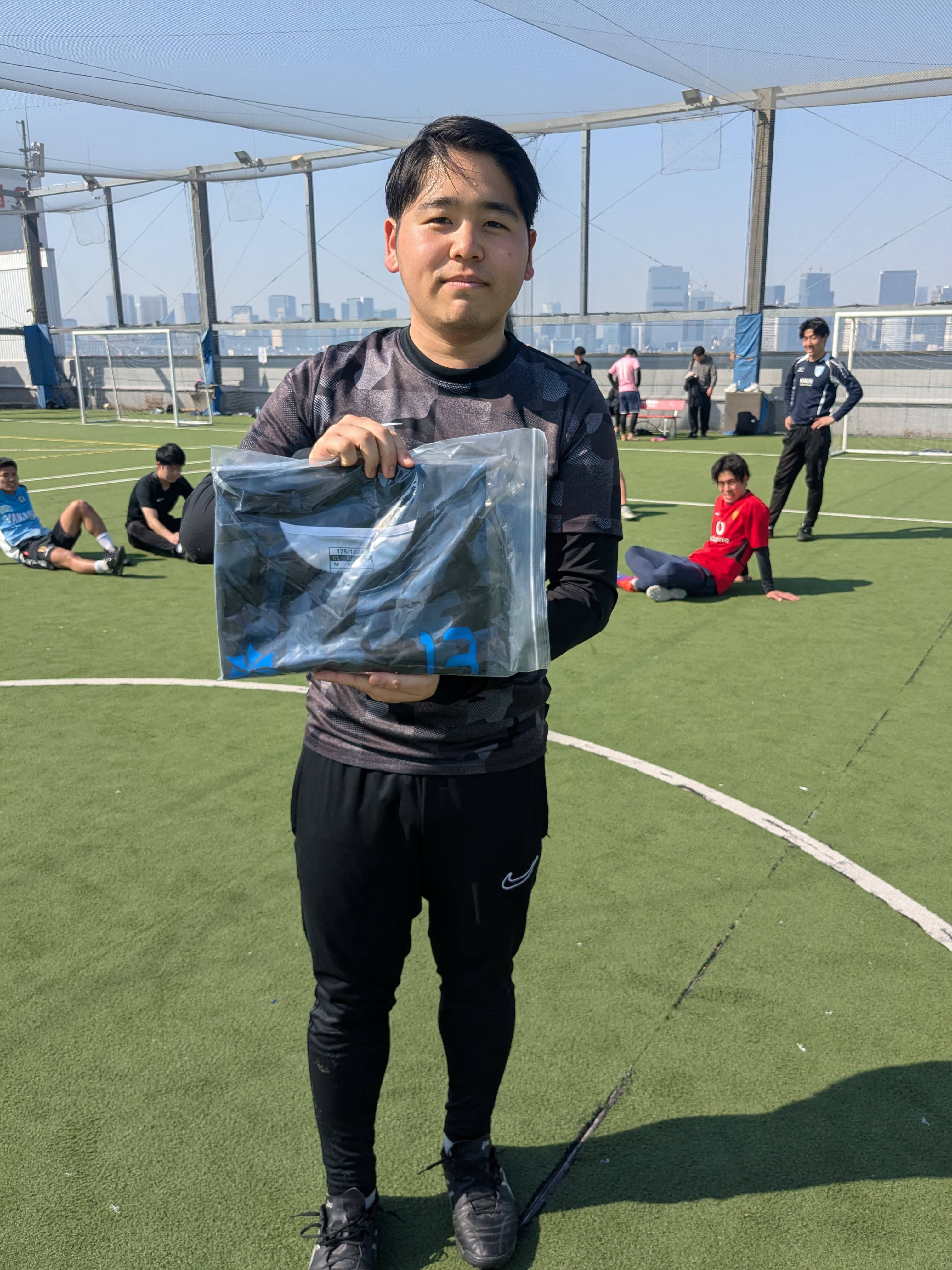2026年2月15日 有明 BUDDYスポーツアリーナ 屋上人工芝コート フットサル 大会風景