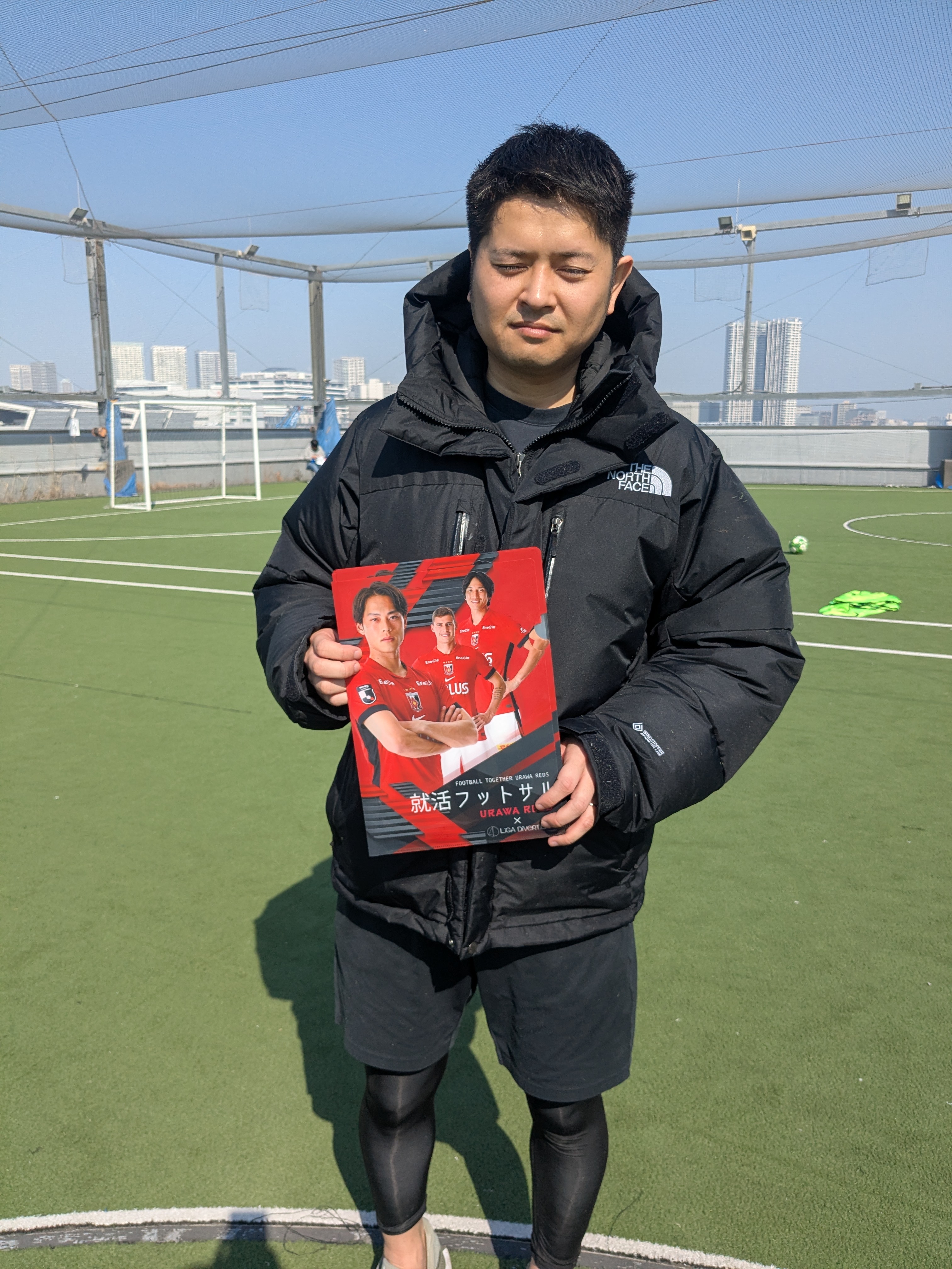 2026年2月15日 有明 BUDDYスポーツアリーナ 屋上人工芝コート フットサル 大会風景