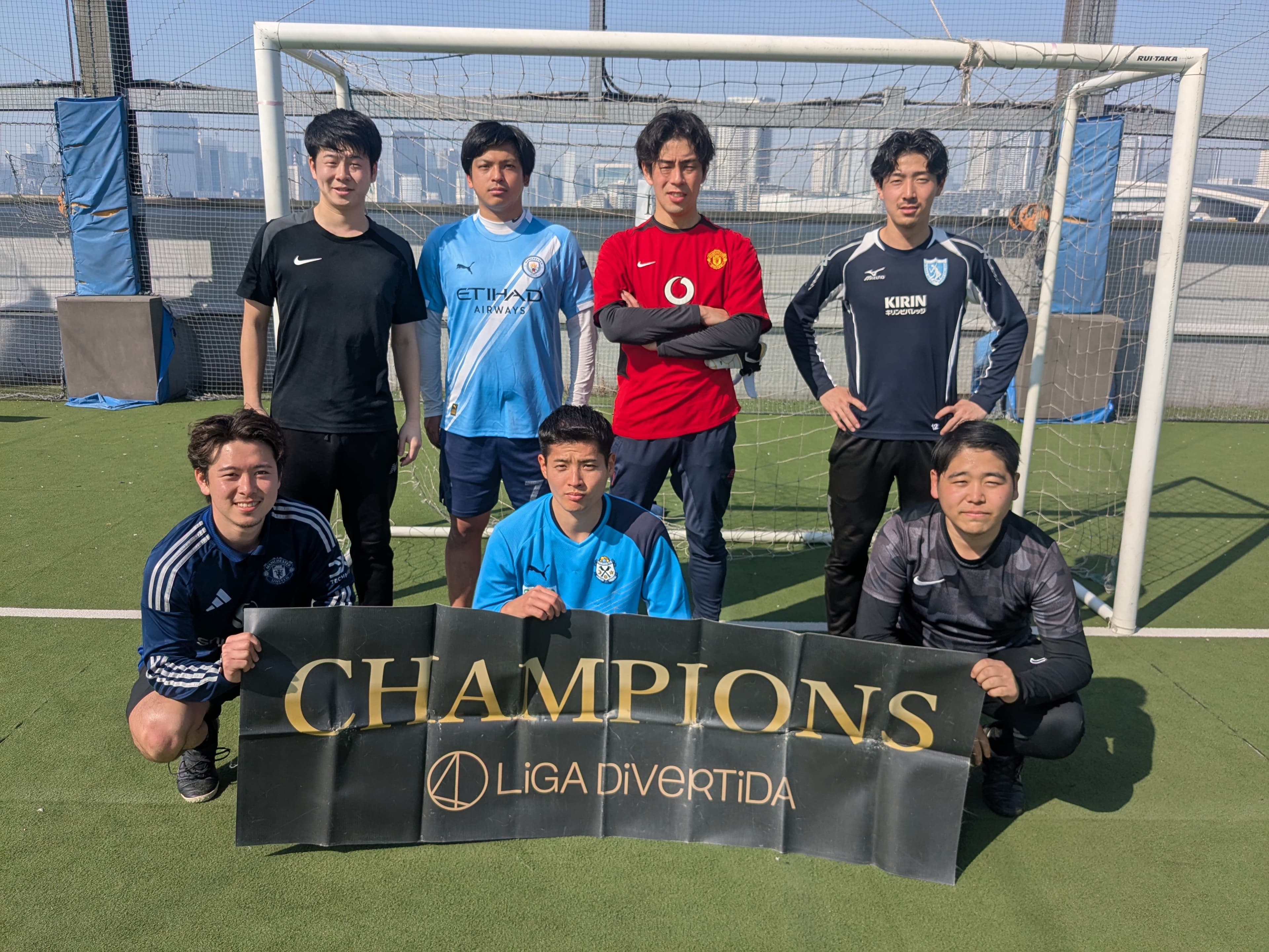 2026年2月15日 有明 BUDDYスポーツアリーナ 屋上人工芝コート フットサル 表彰