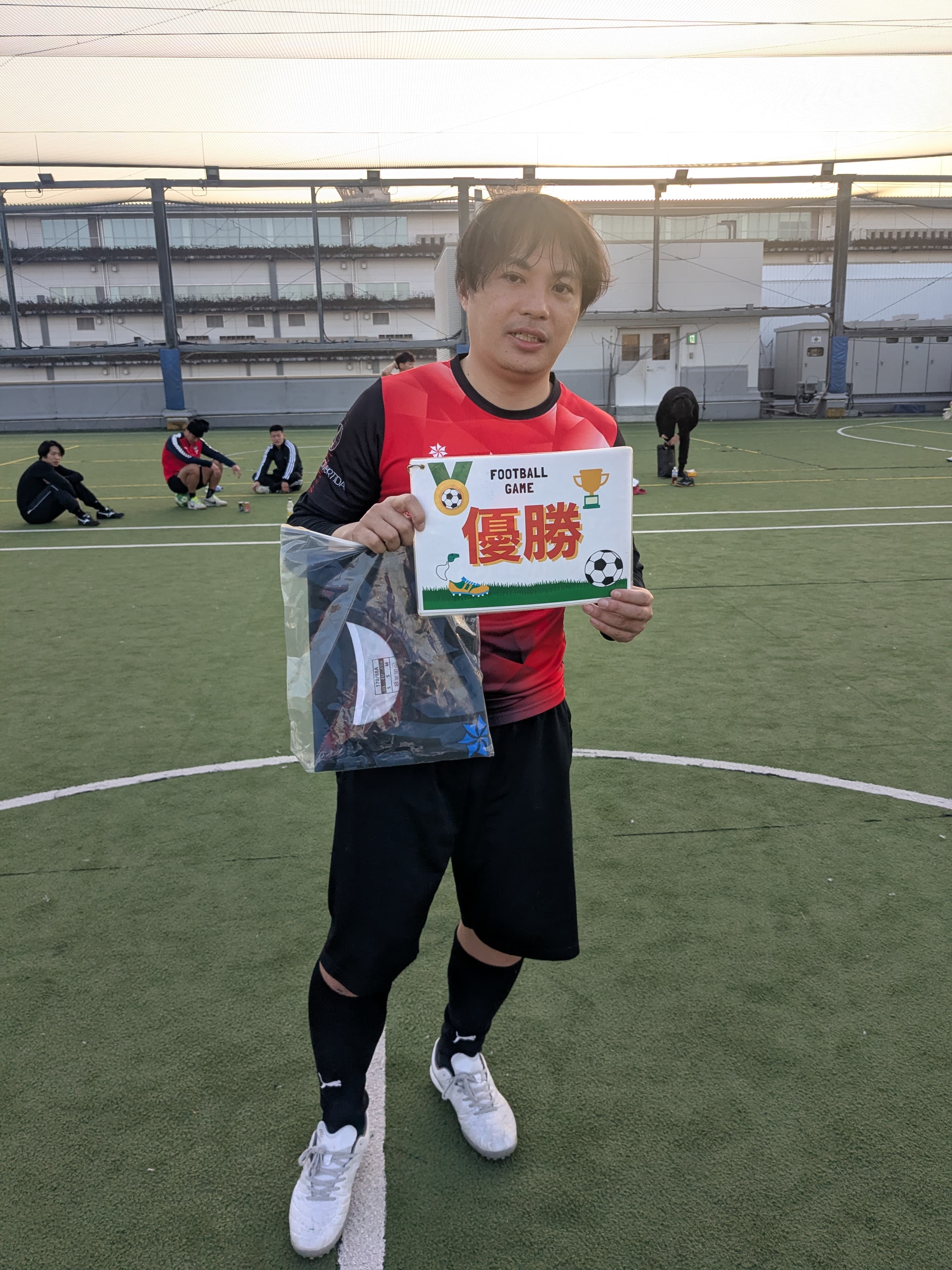 2026年2月15日 有明 BUDDYスポーツアリーナ 屋上人工芝コート フットサル 大会風景