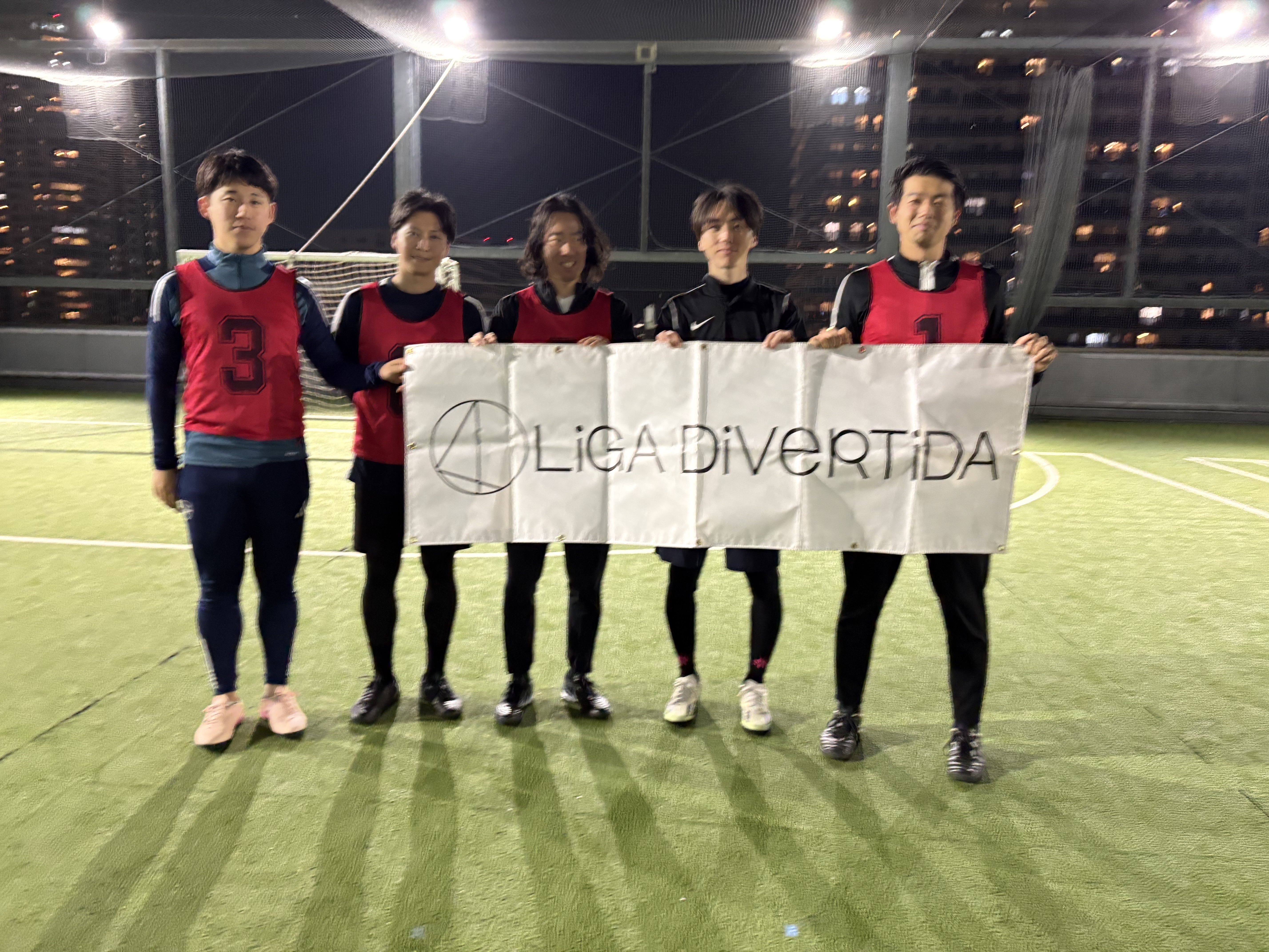 有明ユナイテッド東京 - 2026年2月18日 有明 BUDDYスポーツアリーナ 屋上人工芝コート フットサル