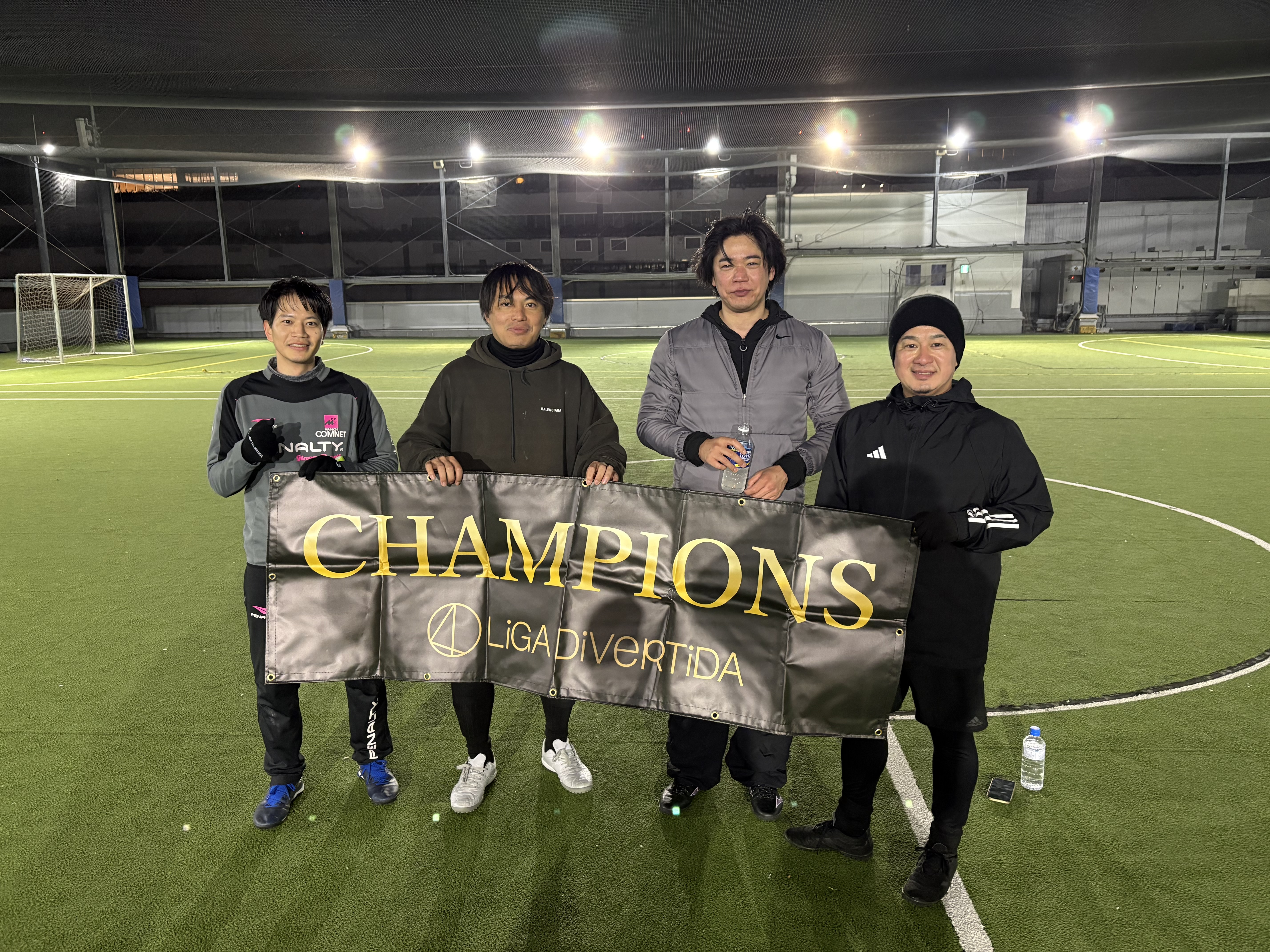 2026年2月18日 有明 BUDDYスポーツアリーナ 屋上人工芝コート フットサル 表彰