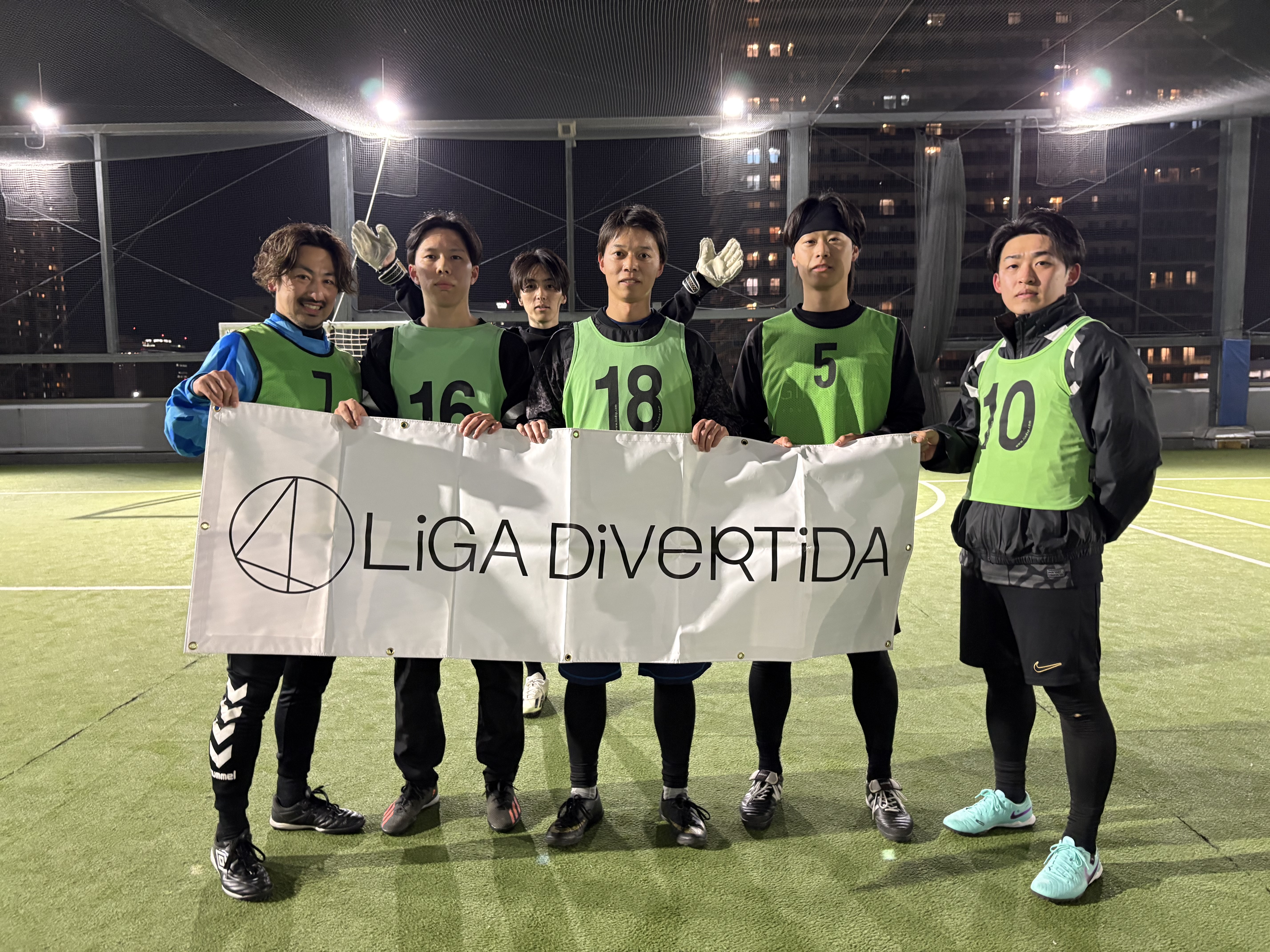 FC有明 - 2026年2月20日 有明 BUDDYスポーツアリーナ 屋上人工芝コート フットサル