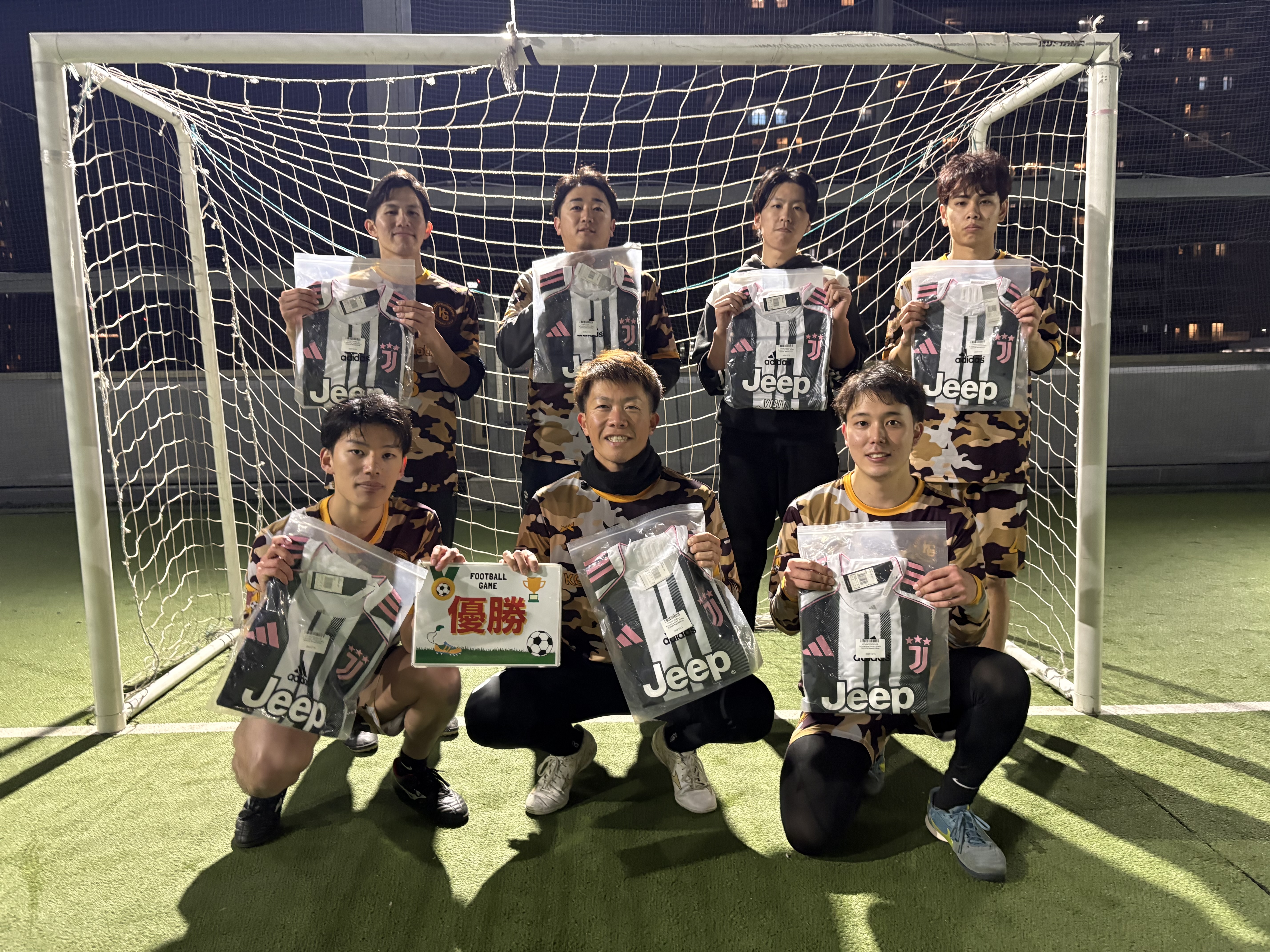 2026年2月20日 有明 BUDDYスポーツアリーナ 屋上人工芝コート フットサル 大会風景