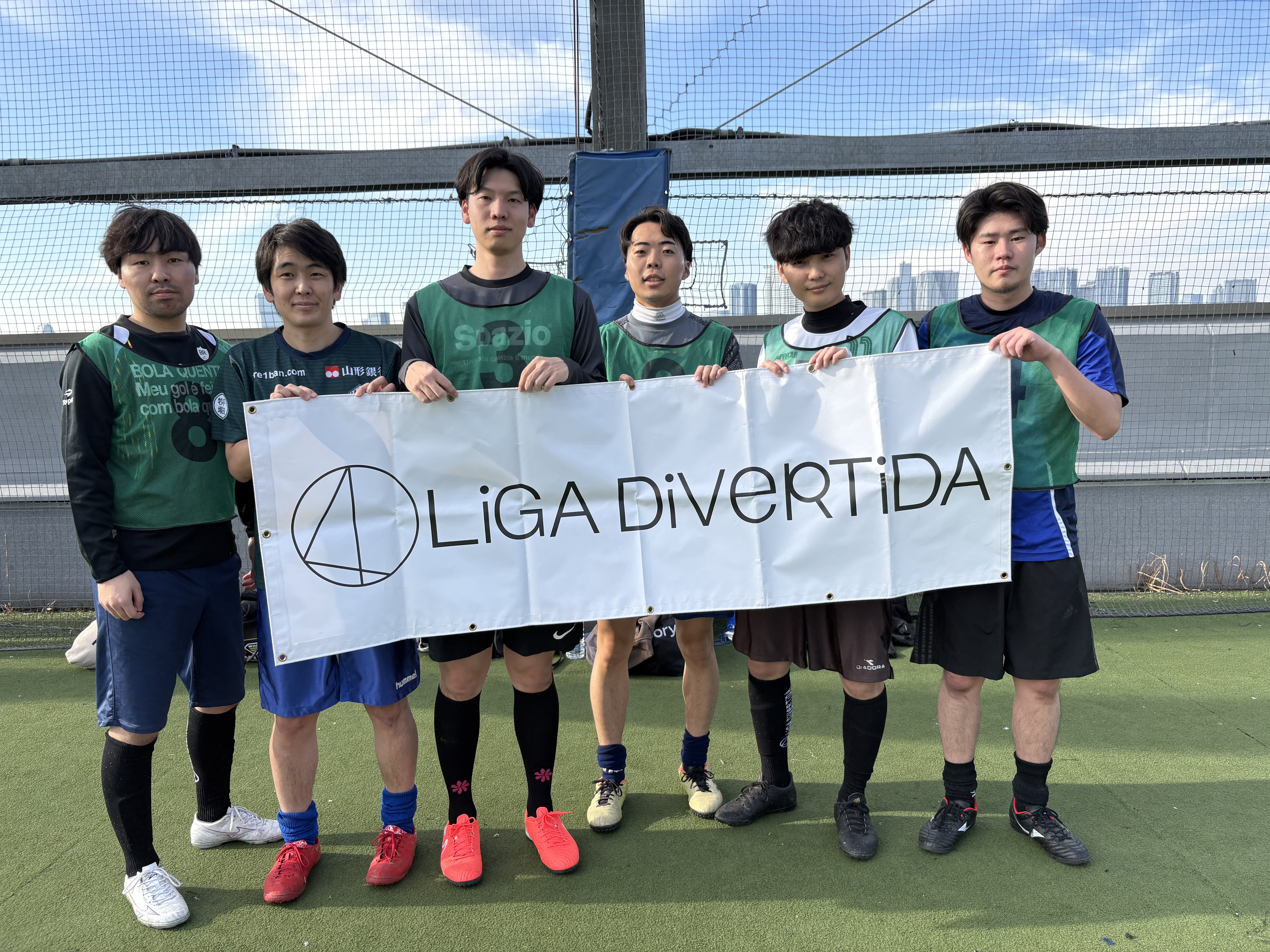 FC AZE - 2026年2月21日 有明 BUDDYスポーツアリーナ 屋上人工芝コート フットサル
