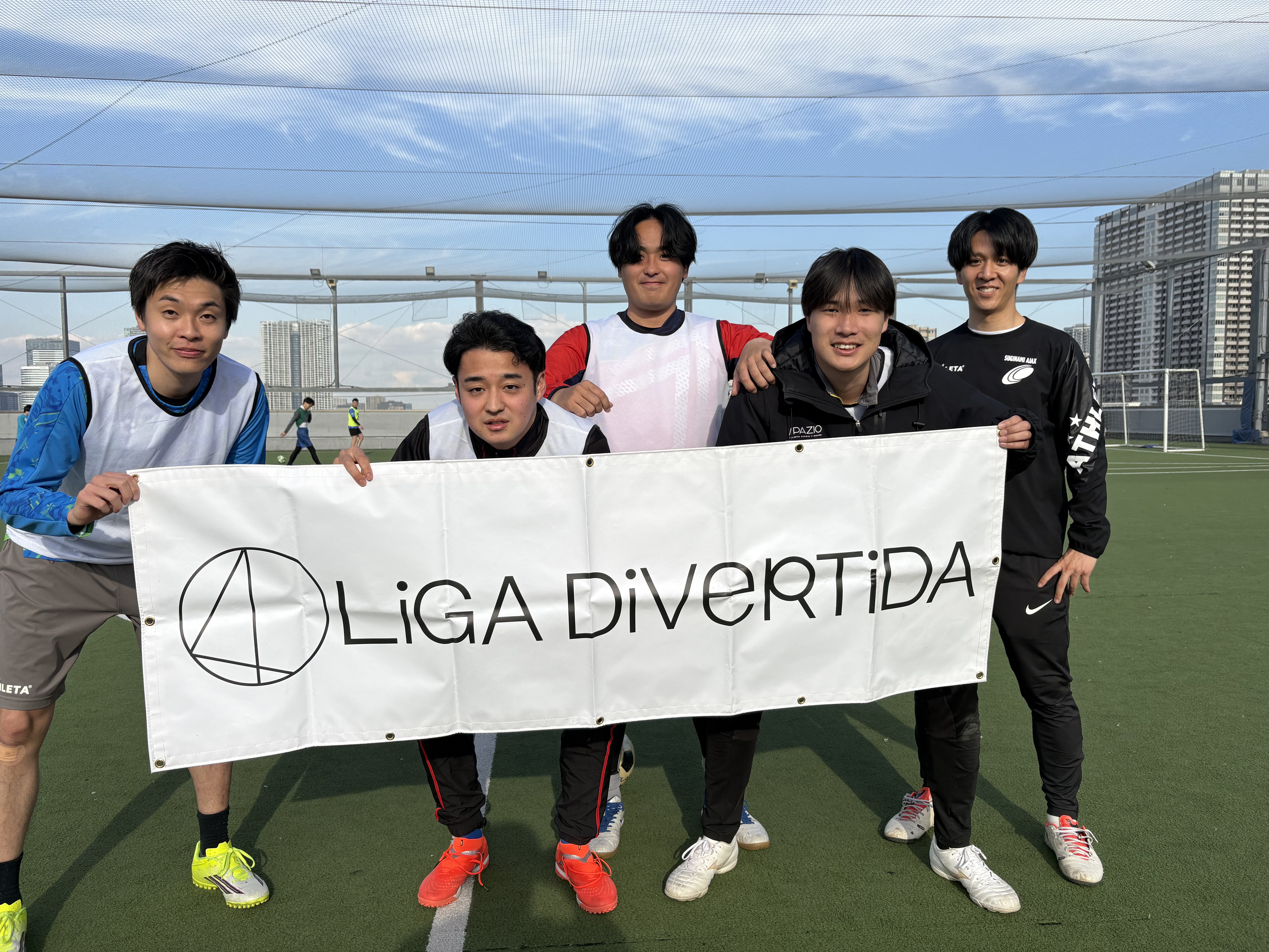 FC有明 - 2026年2月21日 有明 BUDDYスポーツアリーナ 屋上人工芝コート フットサル