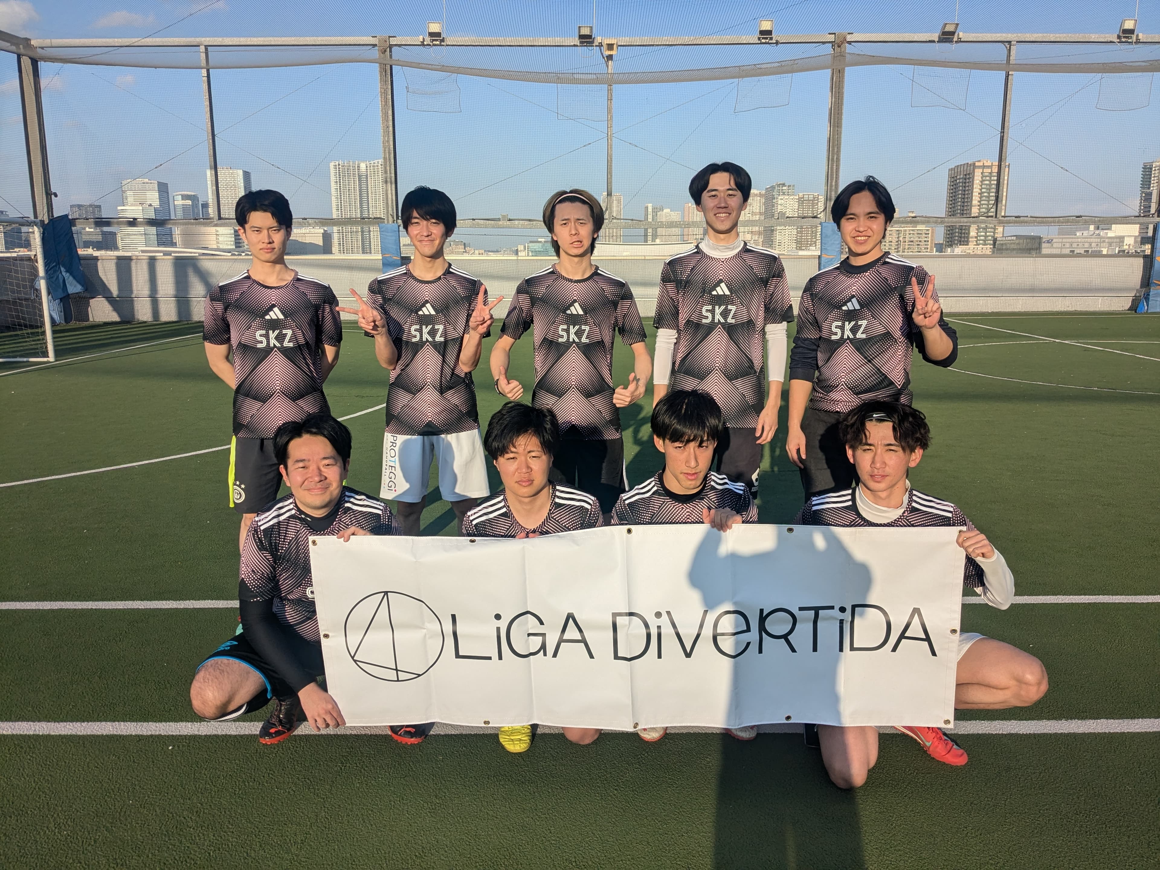 Buddiesサッカー部 - 2026年2月22日 有明 BUDDYスポーツアリーナ 屋上人工芝コート フットサル