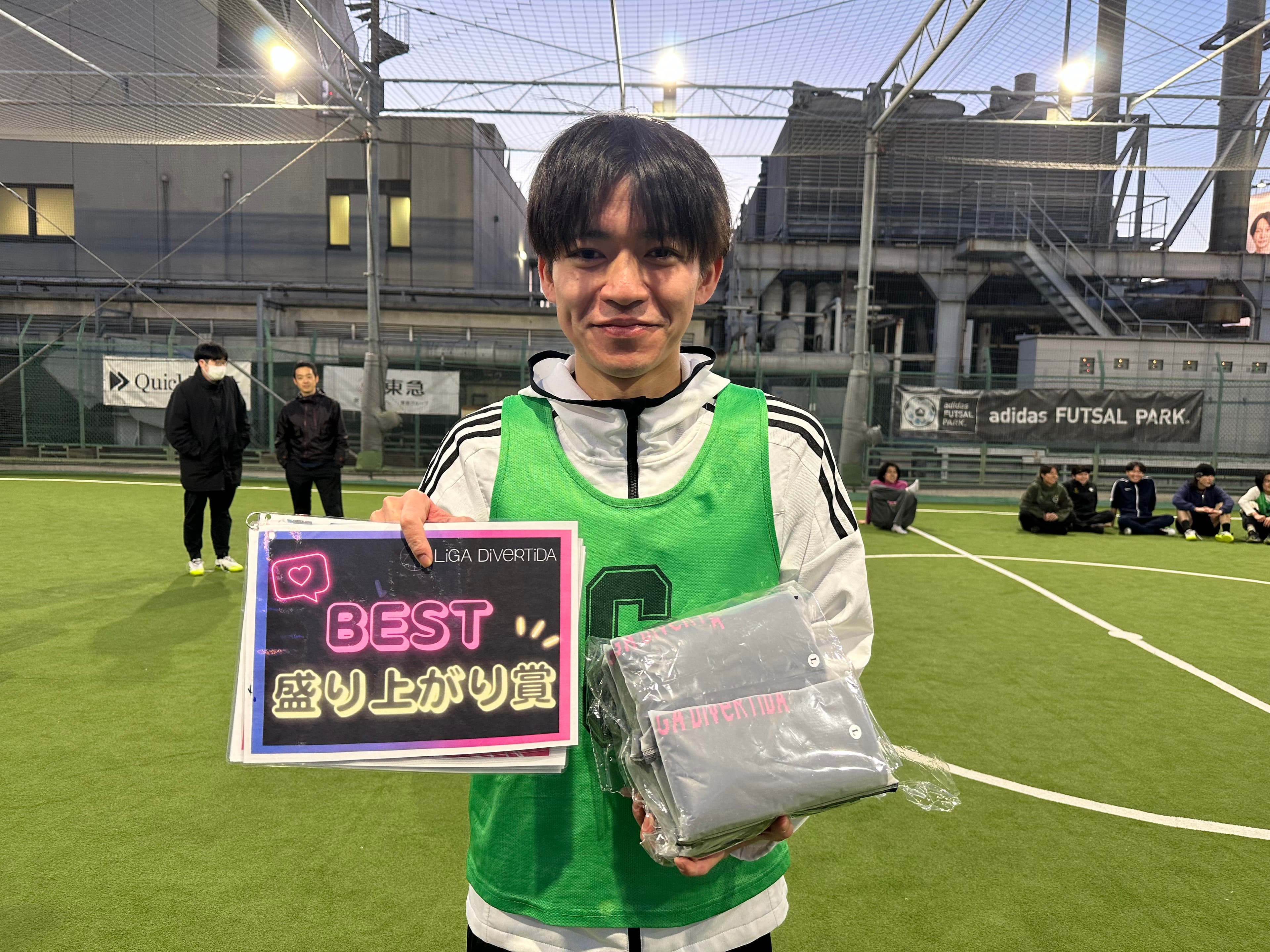 2026年2月28日 adidas FUTSAL PARK池袋 フットサル 大会風景