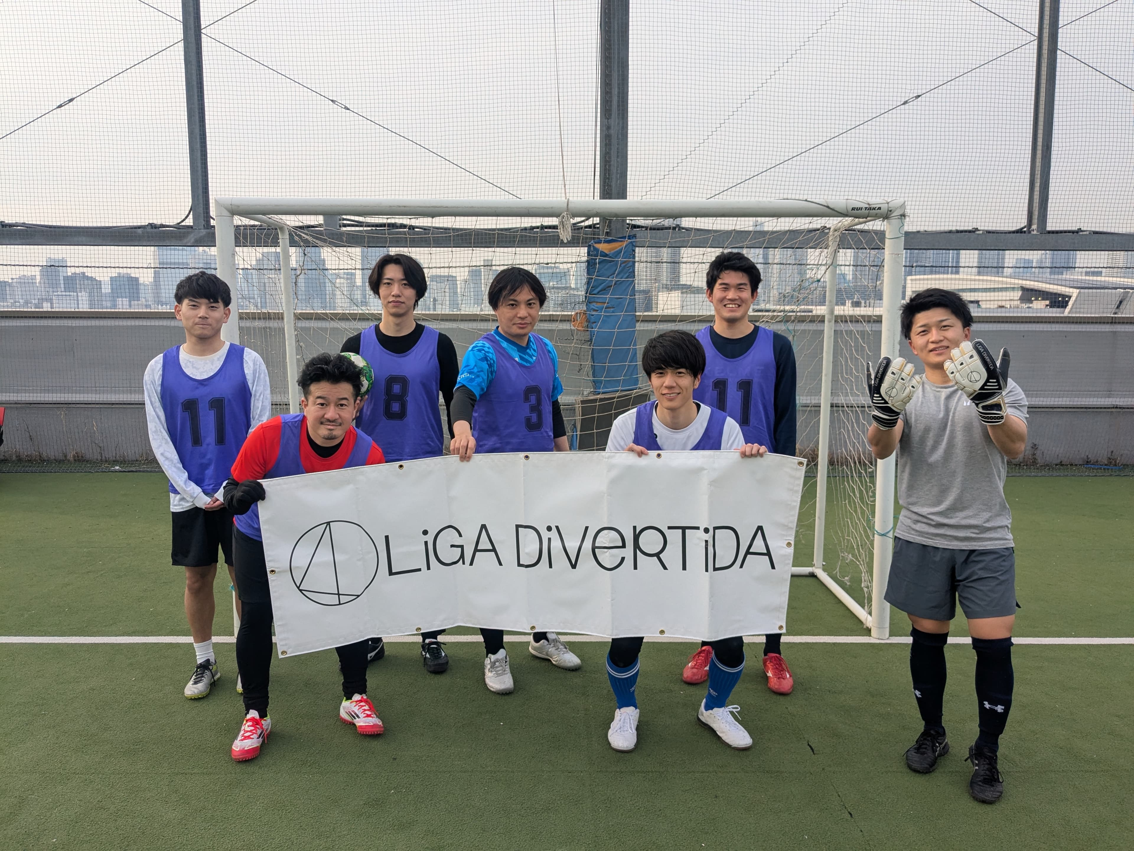 有明ユナイテッド東京 - 2026年3月22日 有明 BUDDYスポーツアリーナ 屋上人工芝コート フットサル