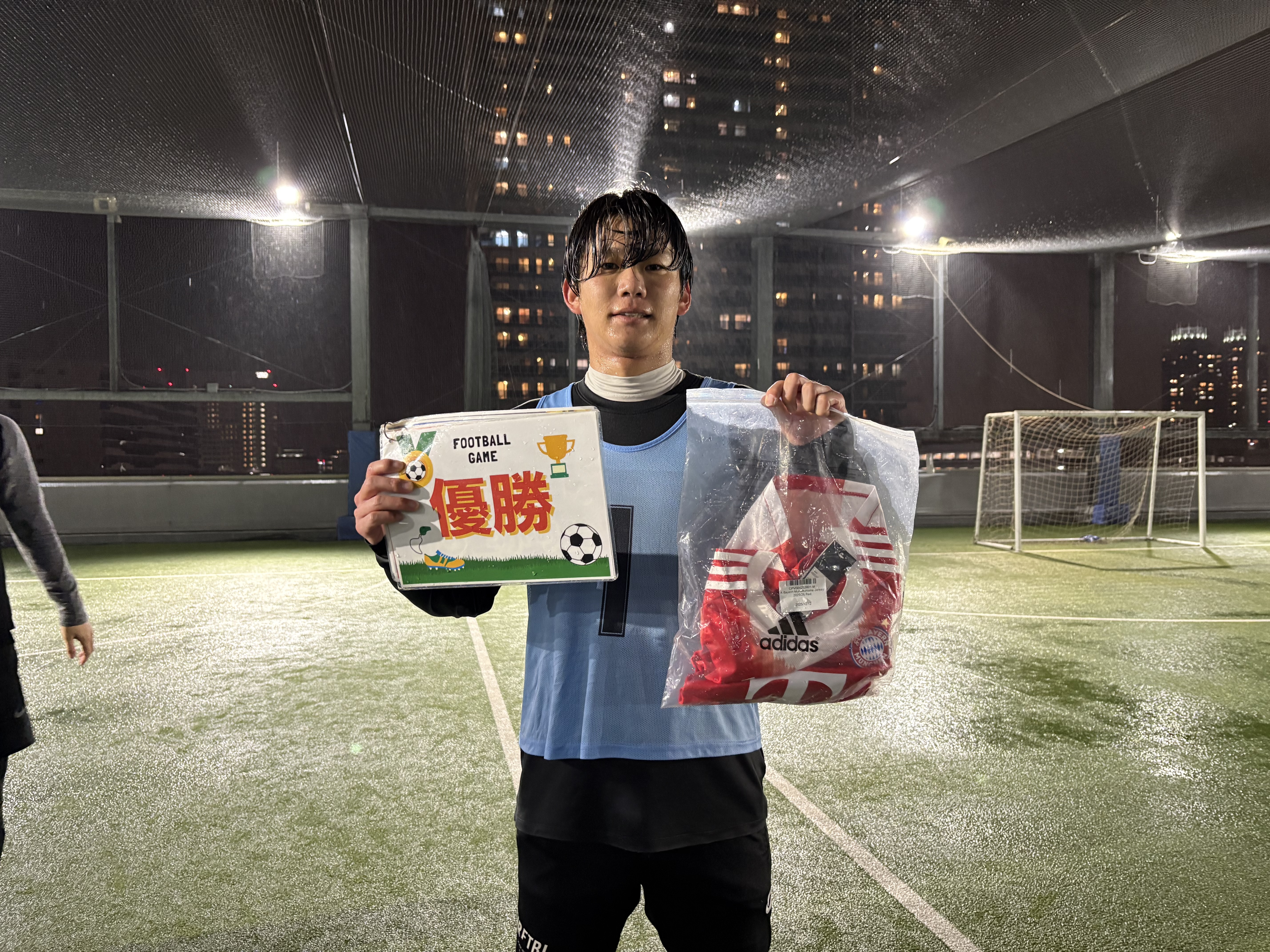 2026年3月25日 有明 BUDDYスポーツアリーナ 屋上人工芝コート フットサル 大会風景