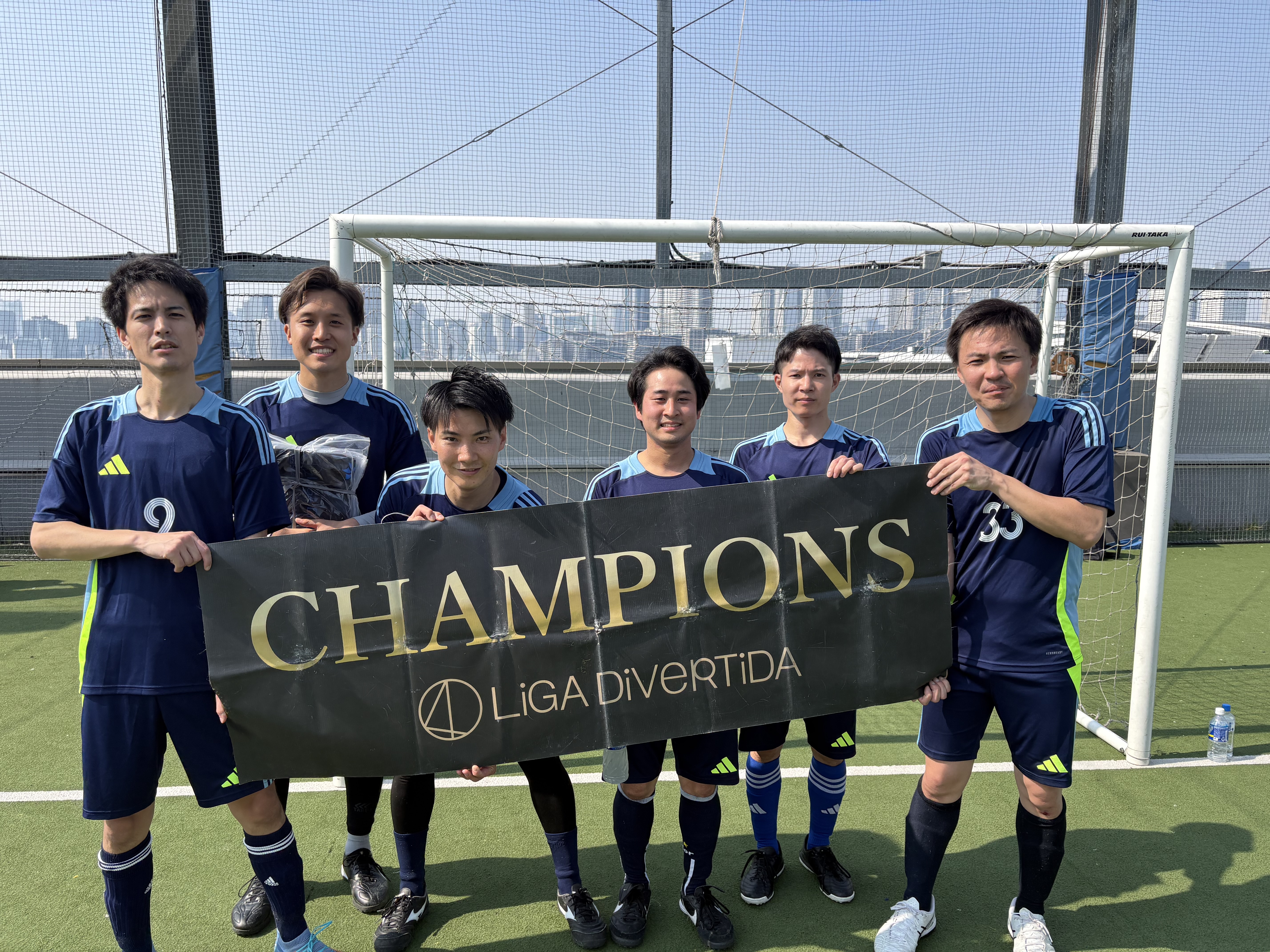 2026年3月29日 有明 BUDDYスポーツアリーナ 屋上人工芝コート フットサル 大会風景