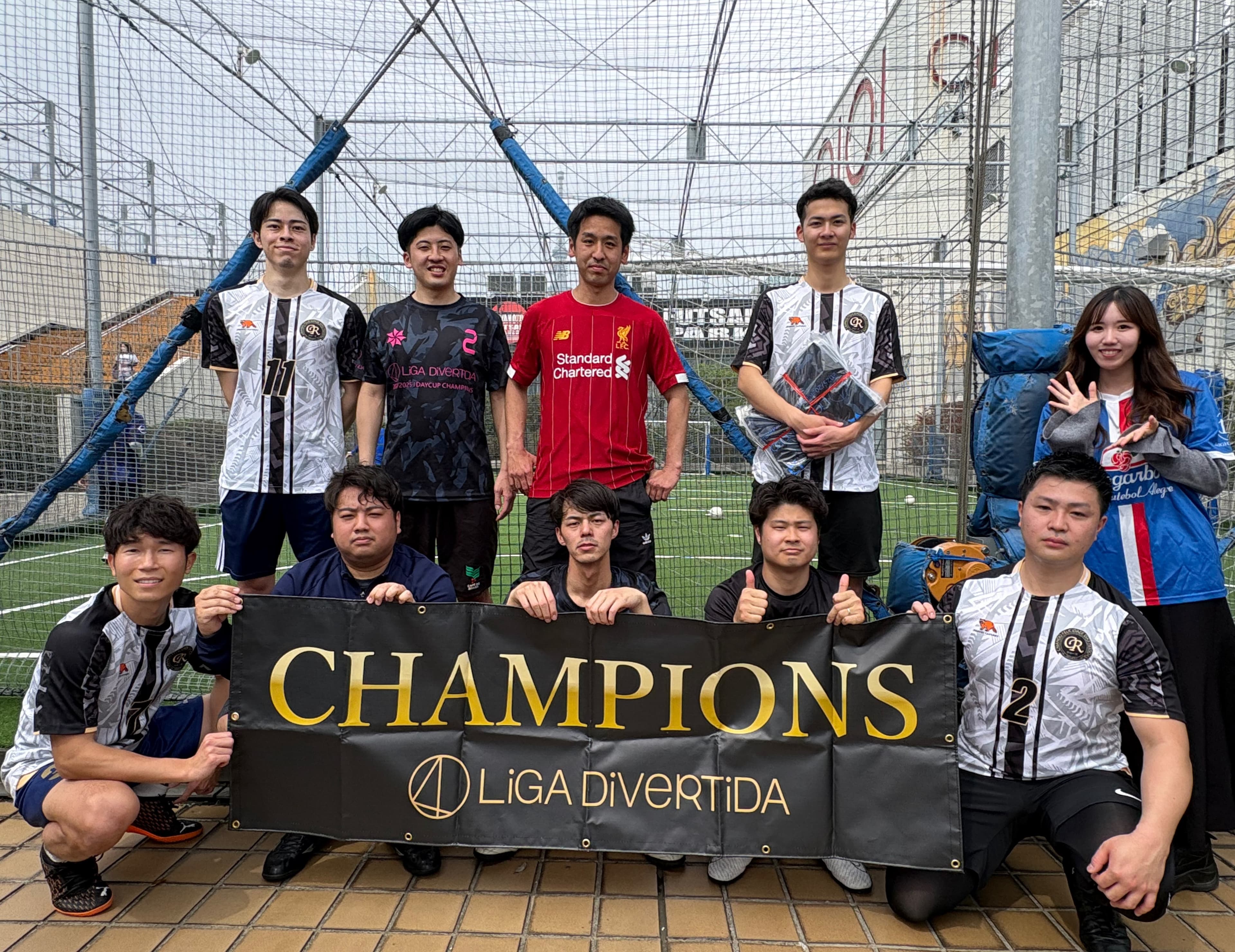 2026年4月5日 錦糸町 MIYAMOTO FUTSAL PARK マルイ フットサル 表彰