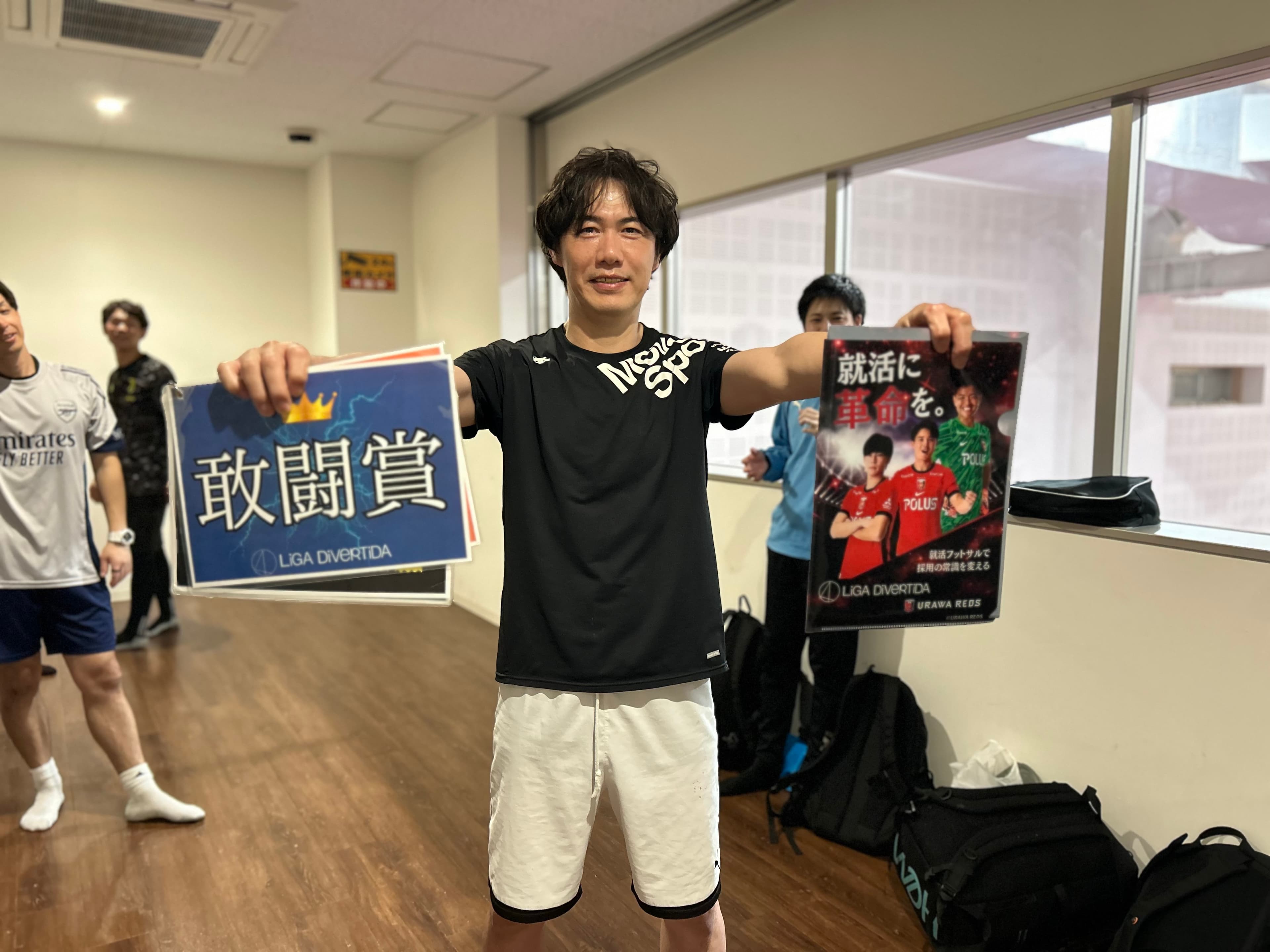 2026年4月18日 有明 BUDDYスポーツアリーナ 屋上人工芝コート フットサル 大会風景